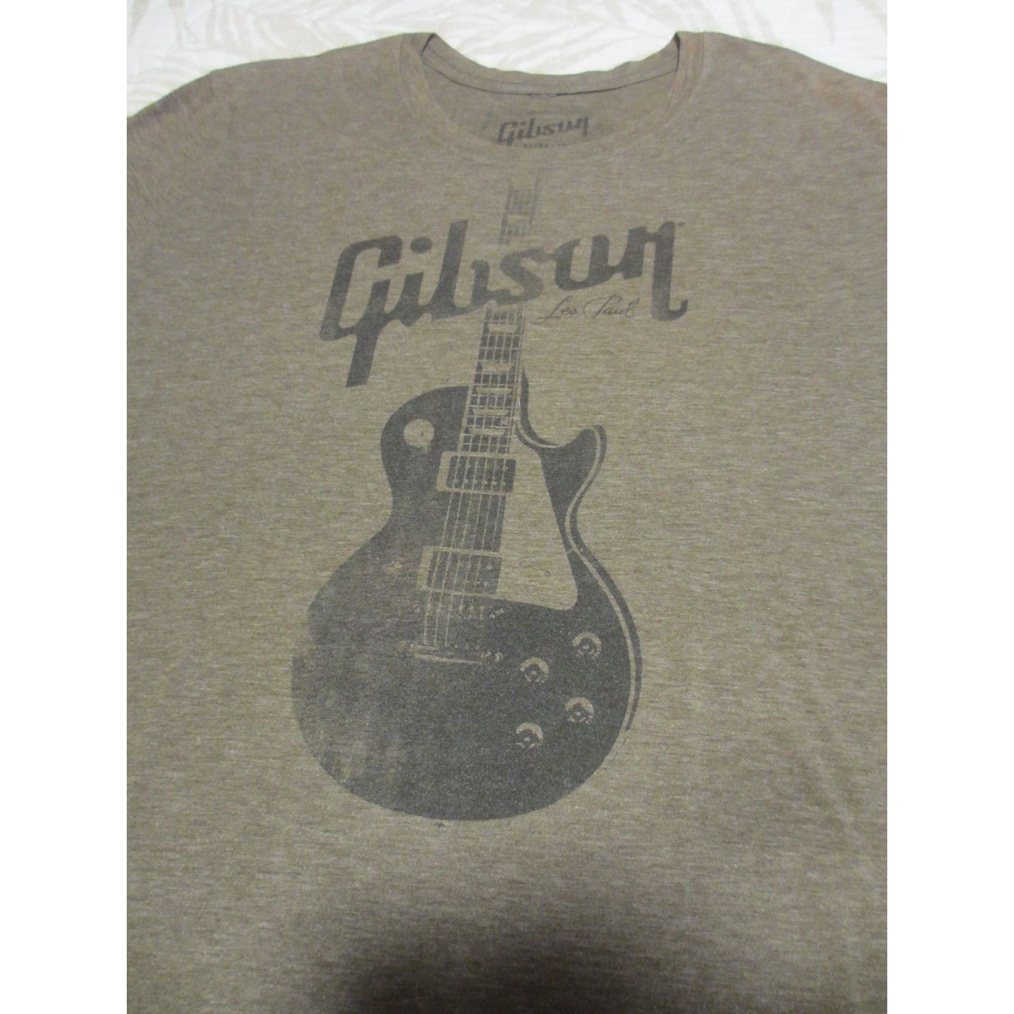 Other Gibson Heather Brown Graphic T-Shirt Extra Large 85% Cotton Size US XL / EU 56 / 4 - 2 Thumbnail