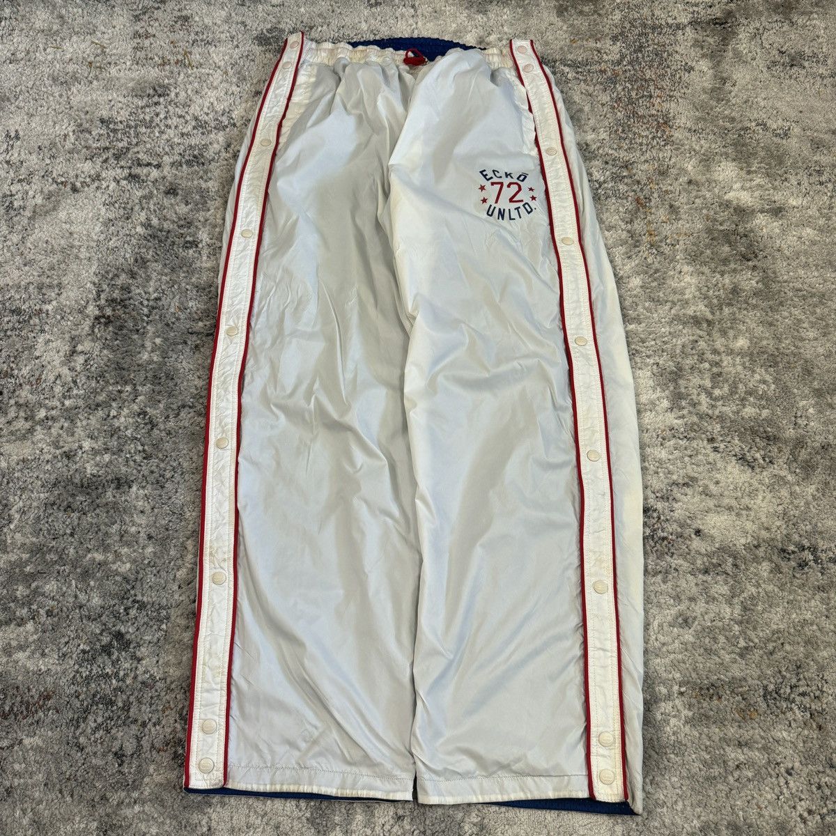 Ecko Unltd. × JNCO × Vintage Crazy Vintage y2k Ecko Reversible baggy track pants Size US 34 / EU 50 - 2 Thumbnail