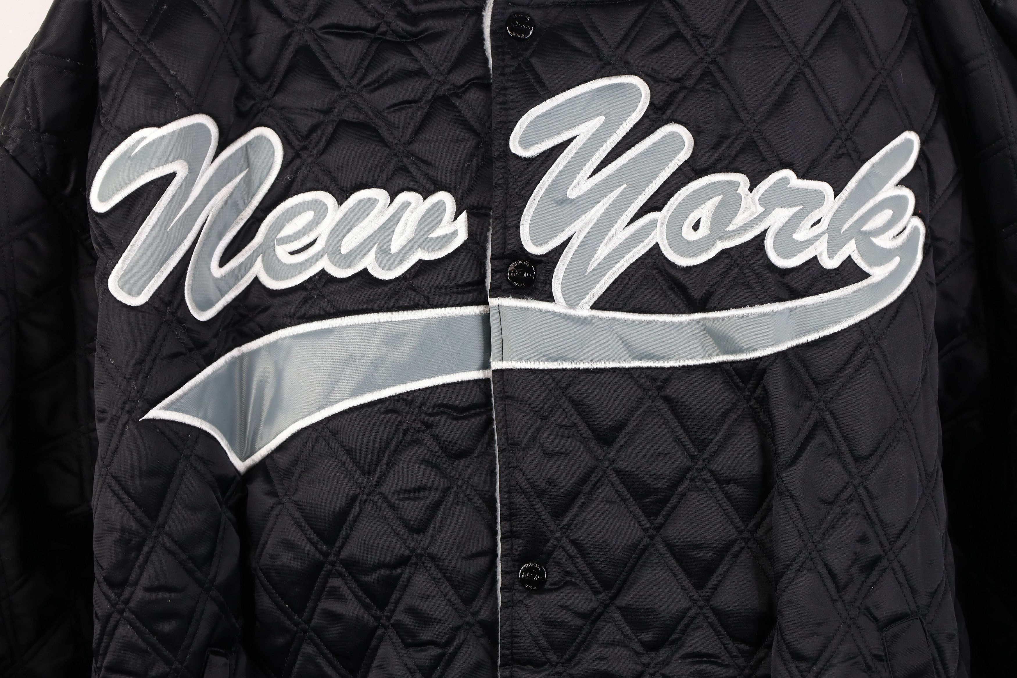Vintage Deadstock Vintage 90s Reversible New York Bomber Jacket Size US XXL / EU 58 / 5 - 12 Thumbnail