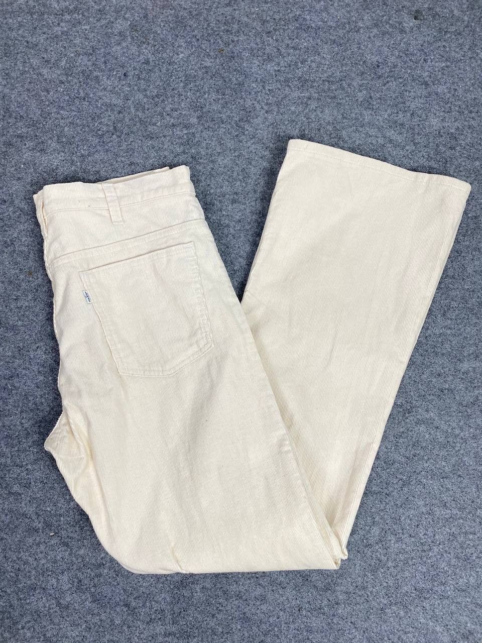 Levi's vintage levis 646 corduroy bootcut flare denim top button #3 Size US 35 - 2 Thumbnail
