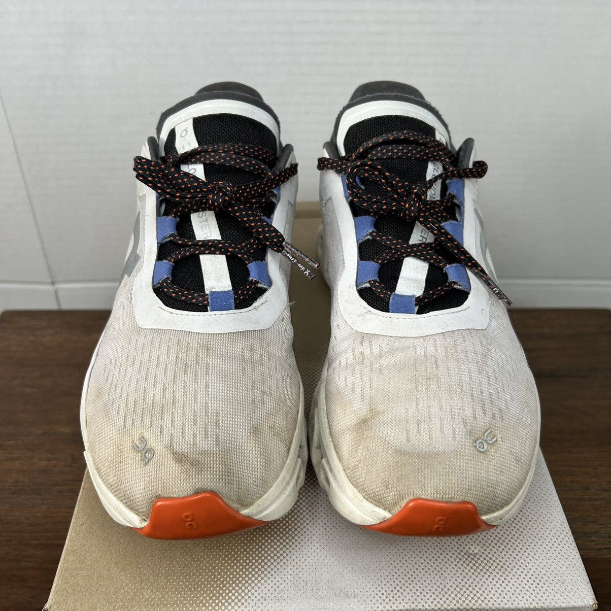 On On Running Cloudmonster Frost Cobalt White/Blue Women 9.5 Size US 9.5 / IT 39.5 - 7 Thumbnail