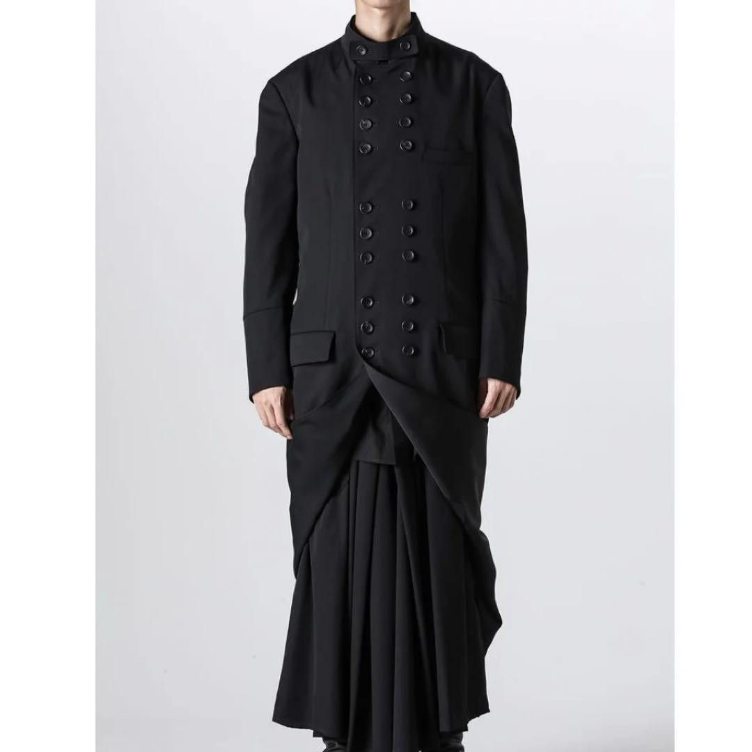 Yohji Yamamoto POUR HOMME 24aw W-Stand 20 Blouse Jaket HO-J25-100 Size US M / EU 48-50 / 2 - 8 Thumbnail