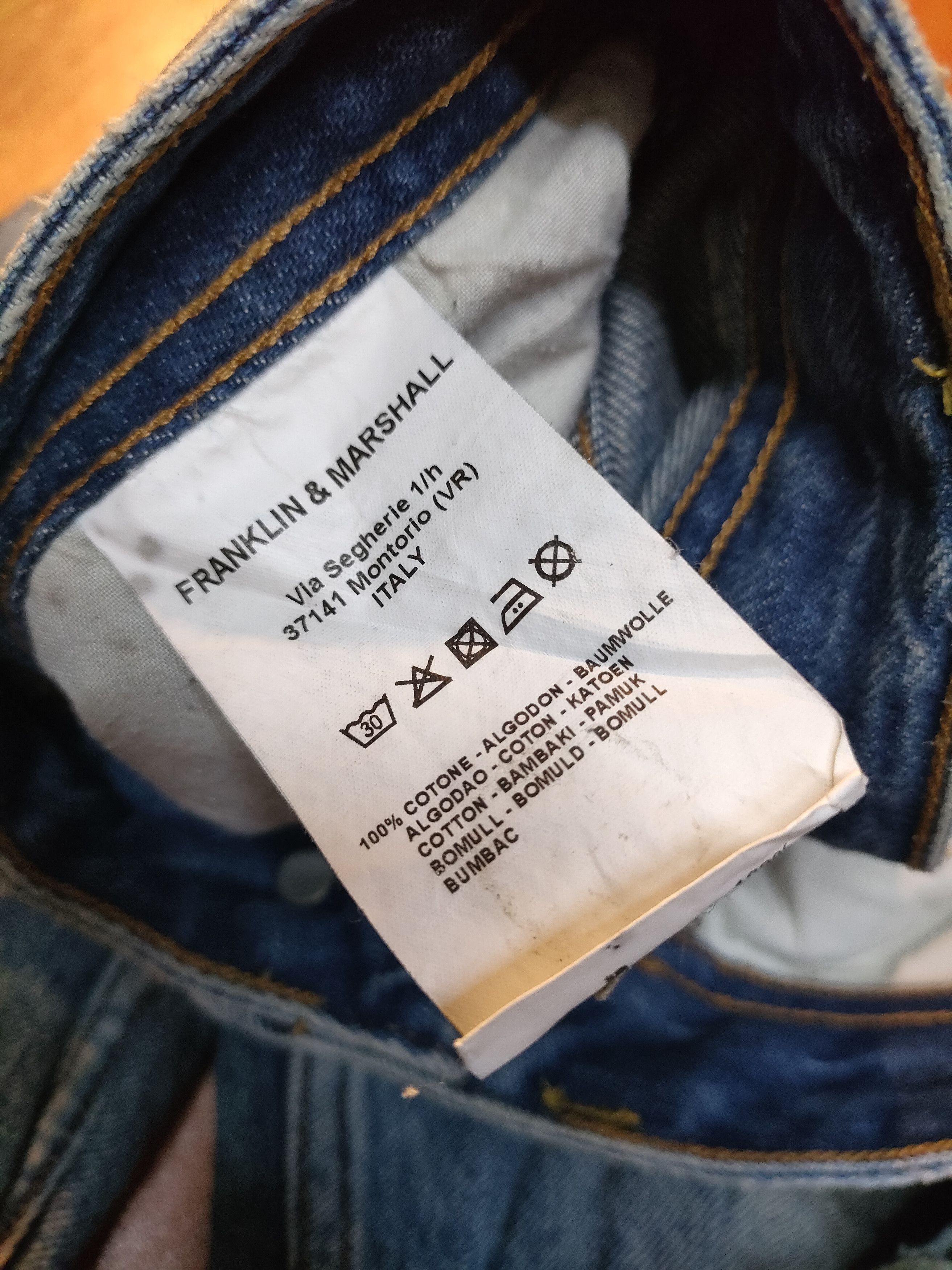 Franklin & Marshall Franklin & Marshall Dallas Custom Distressed Jeans Size US 30 / EU 46 - 4 Thumbnail
