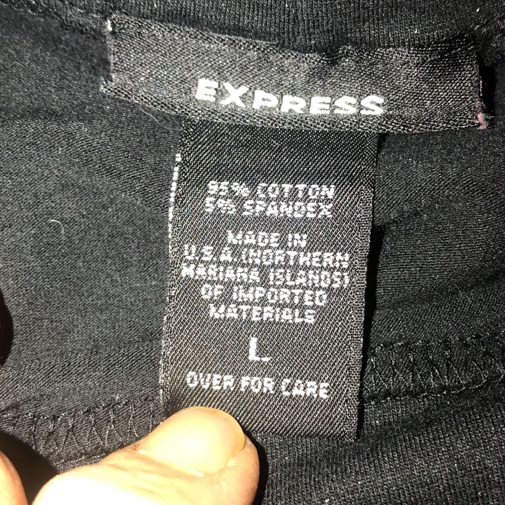 Express Express T Shirt Black L Womens Long Sleeve Turtleneck Pullover Regular Size L Size L / US 10 / IT 46 - 5 Thumbnail
