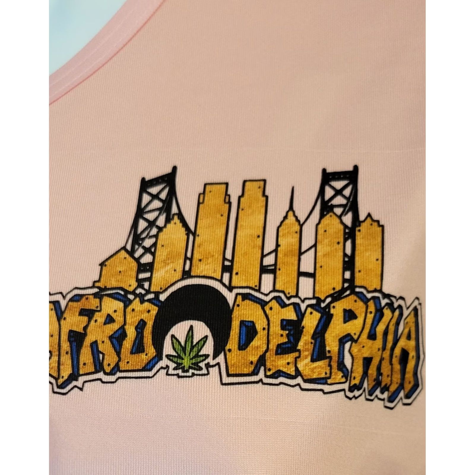 Pinko Vapor Silky Pink 2 Sided Afrodelphia Shirt Shirt XS Pink Art Womens Vintage No Size XS / US 0-2 / IT 36-38 - 2 Thumbnail