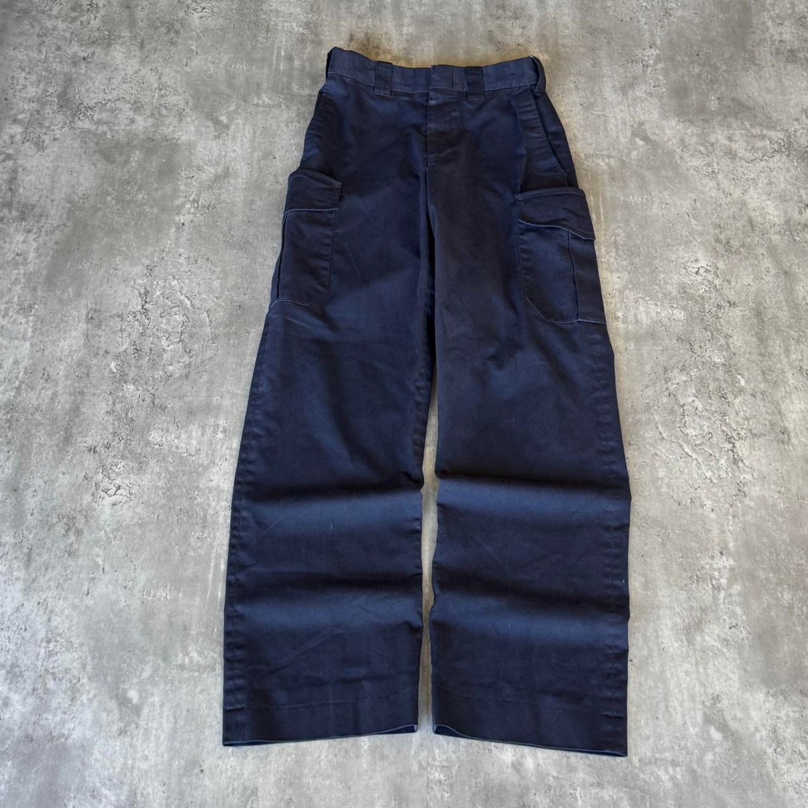 Vintage Flying Cross Navy Blue Essential Cargo Pants Size US 27 - 1 Thumbnail