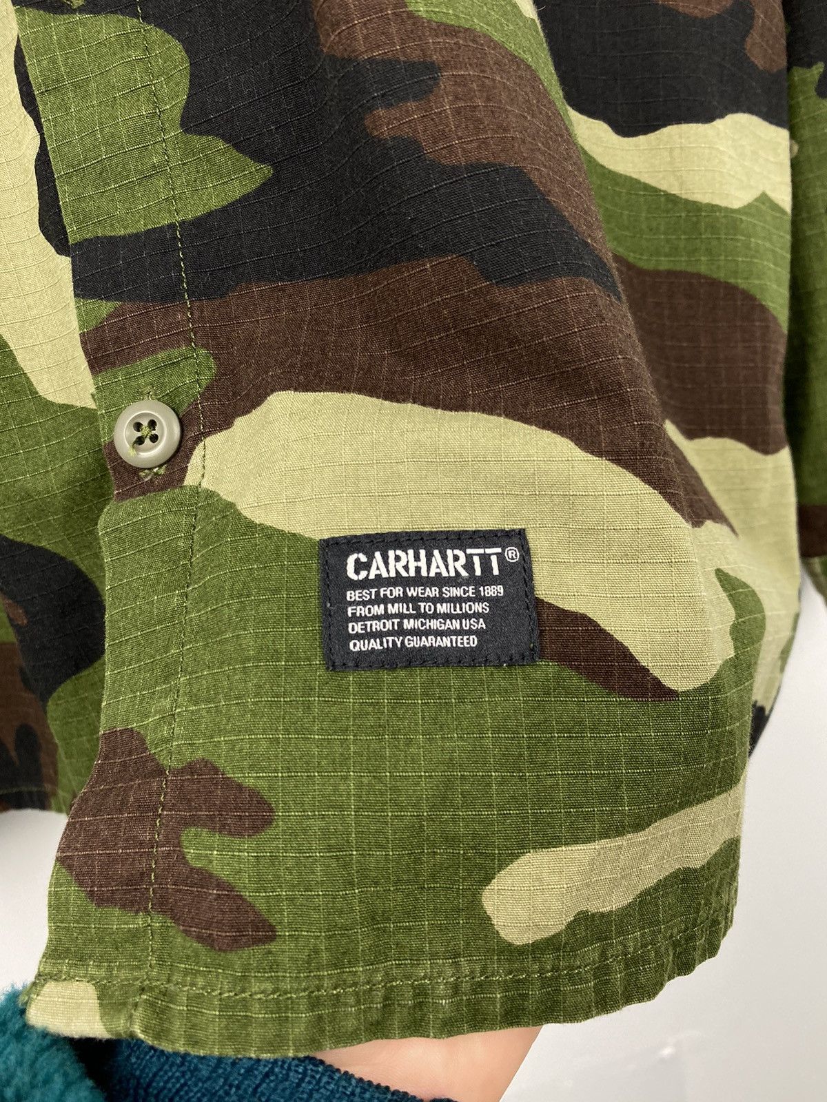 Carhartt Carhartt L/S Mission Camo Shirt Y2K Ralph Lauren Size US L / EU 52-54 / 3 - 3 Thumbnail