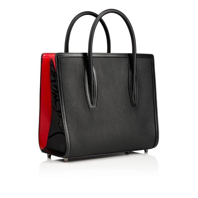 Christian Louboutin o1s1wg110125 Size:OS/Leather Tote Bag in Black Size ONE SIZE - 3 Thumbnail