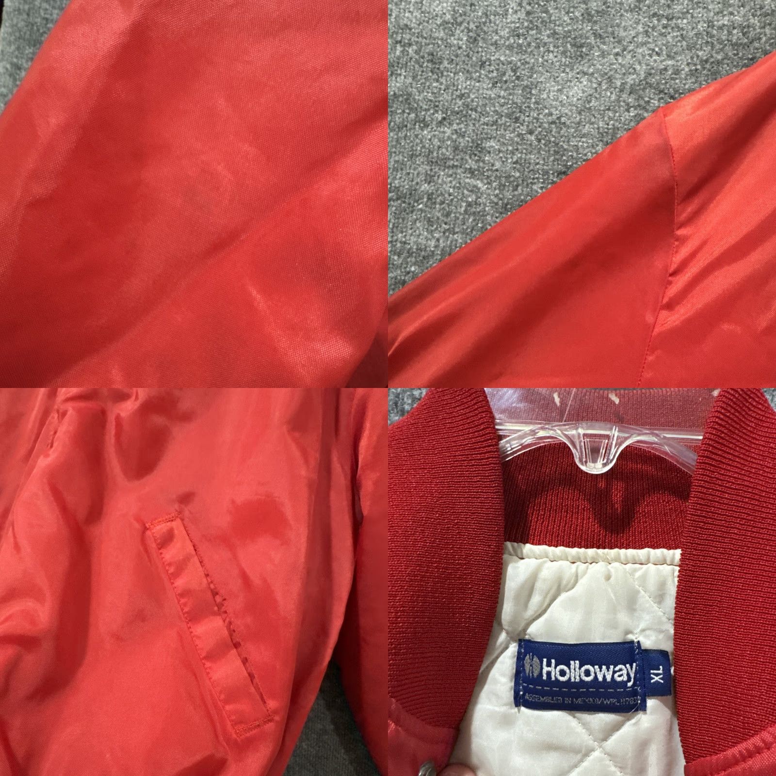 Holloway VINTAGE Holloway Jacket Puffer Red 80s Sz XL Mens Size US XL / EU 56 / 4 - 10 Thumbnail