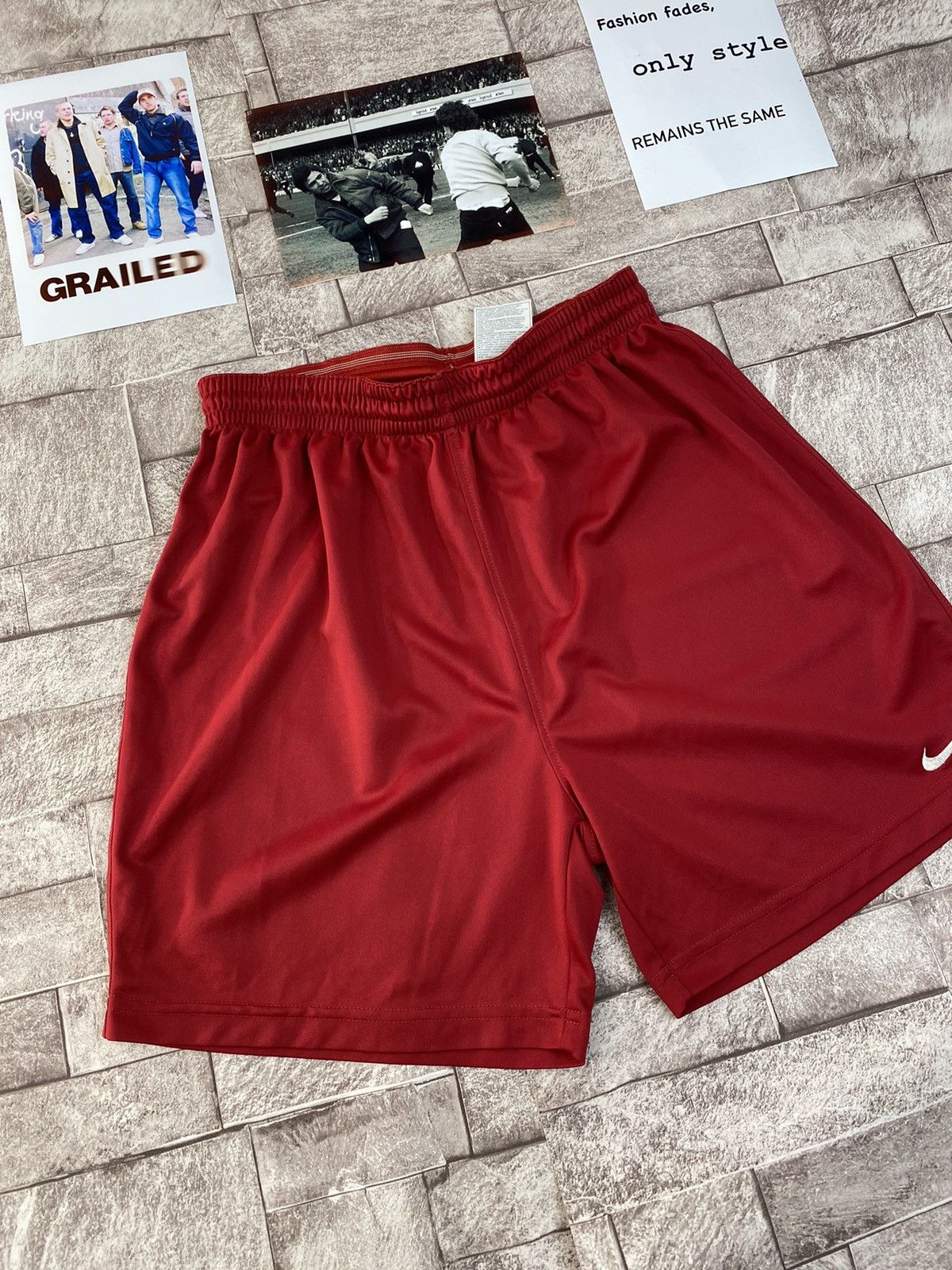 Nike × Vintage Vintage Nike SOCCER Shorts L Size US 34 / EU 50 - 3 Thumbnail