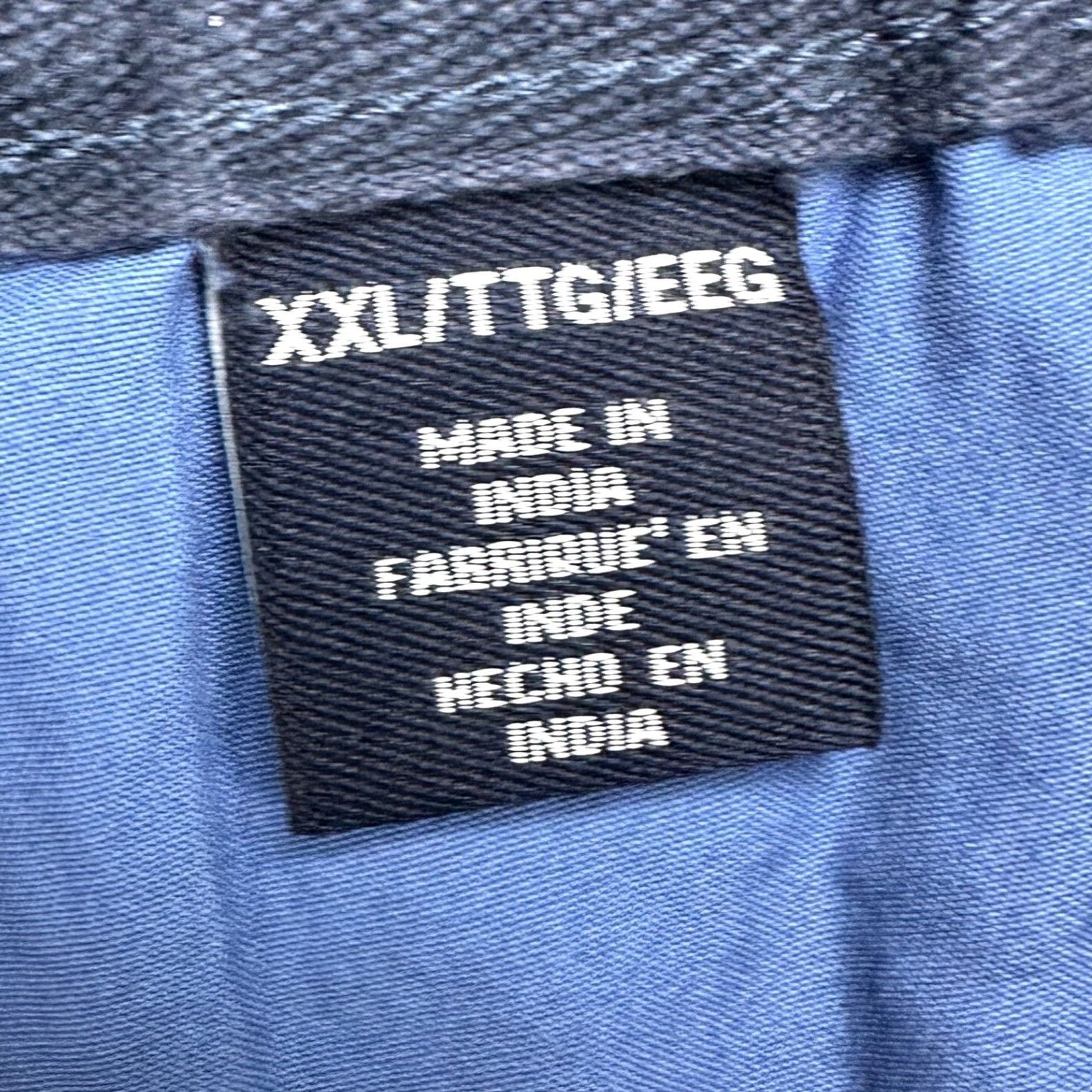 Chaps Chaps Mens Pull On Shorts 2XL Navy Blue Geometric Casual Pockets NEW Size US 39 - 4 Thumbnail