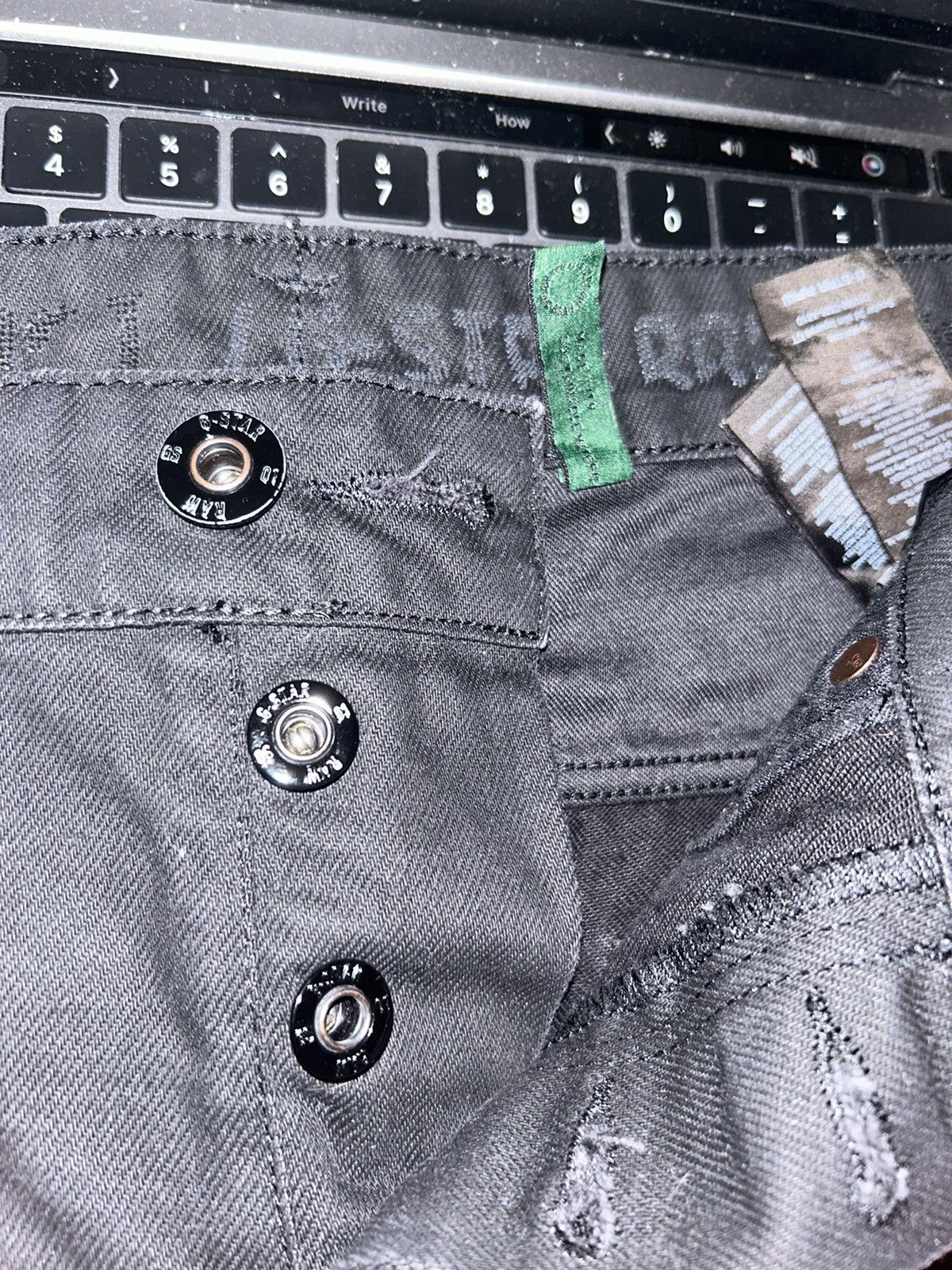 G-Star G Star Black trousers Size US 33 - 5 Thumbnail