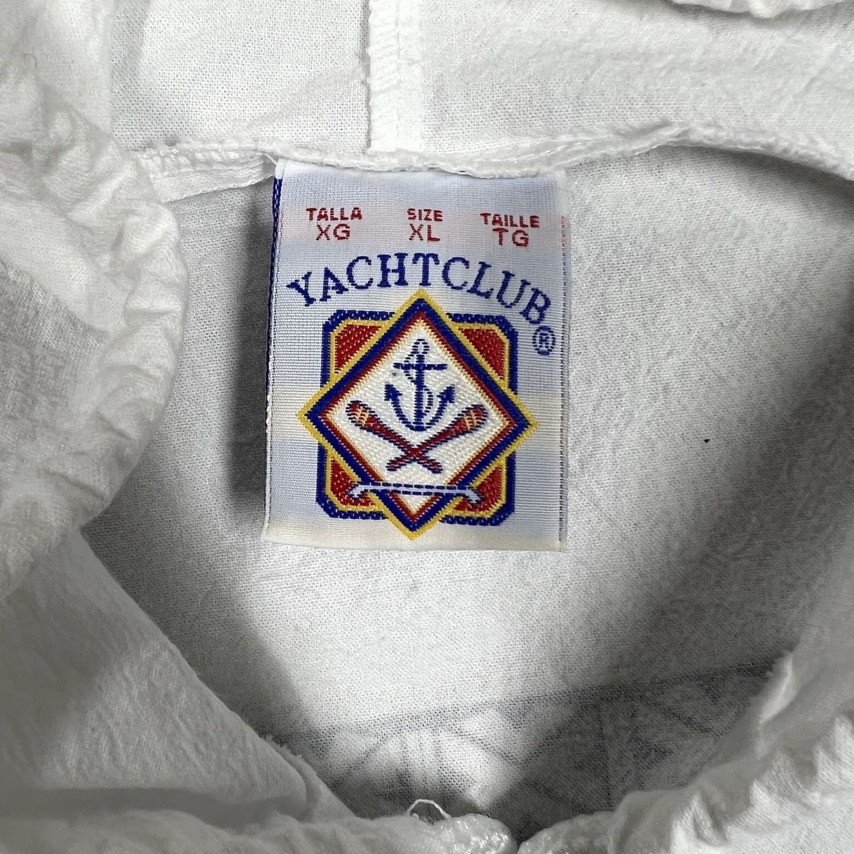 Vintage VINTAGE Mens XL Yacht Club San Diego CA Windbreaker Full Zip Jacket Turtle Print Size US XL / EU 56 / 4 - 7 Thumbnail
