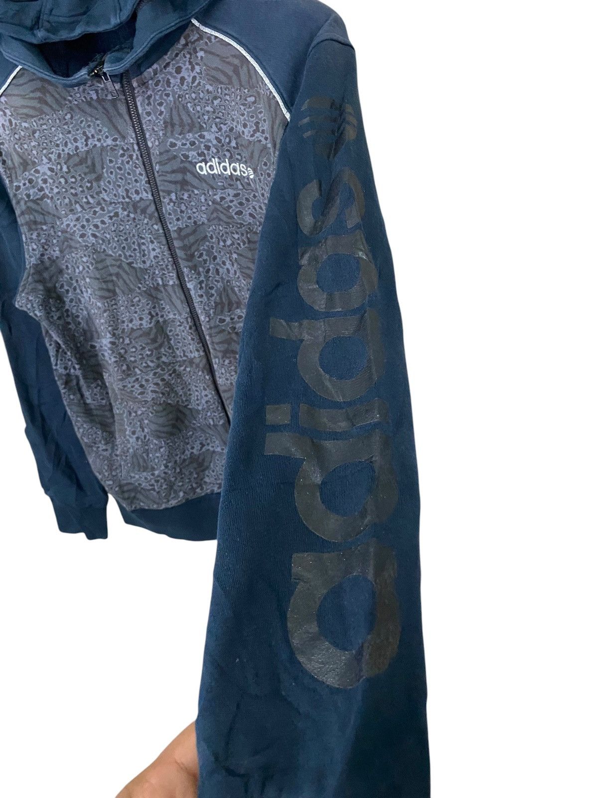 Adidas × Japanese Brand Adidas neo spell out hoodie nice design Size US M / EU 48-50 / 2 - 2 Thumbnail