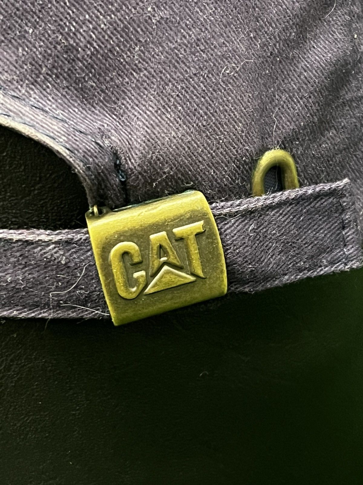 Caterpillar × Vintage Vintage 90s Caterpillar VIP Strapback Hat Size ONE SIZE - 3 Thumbnail