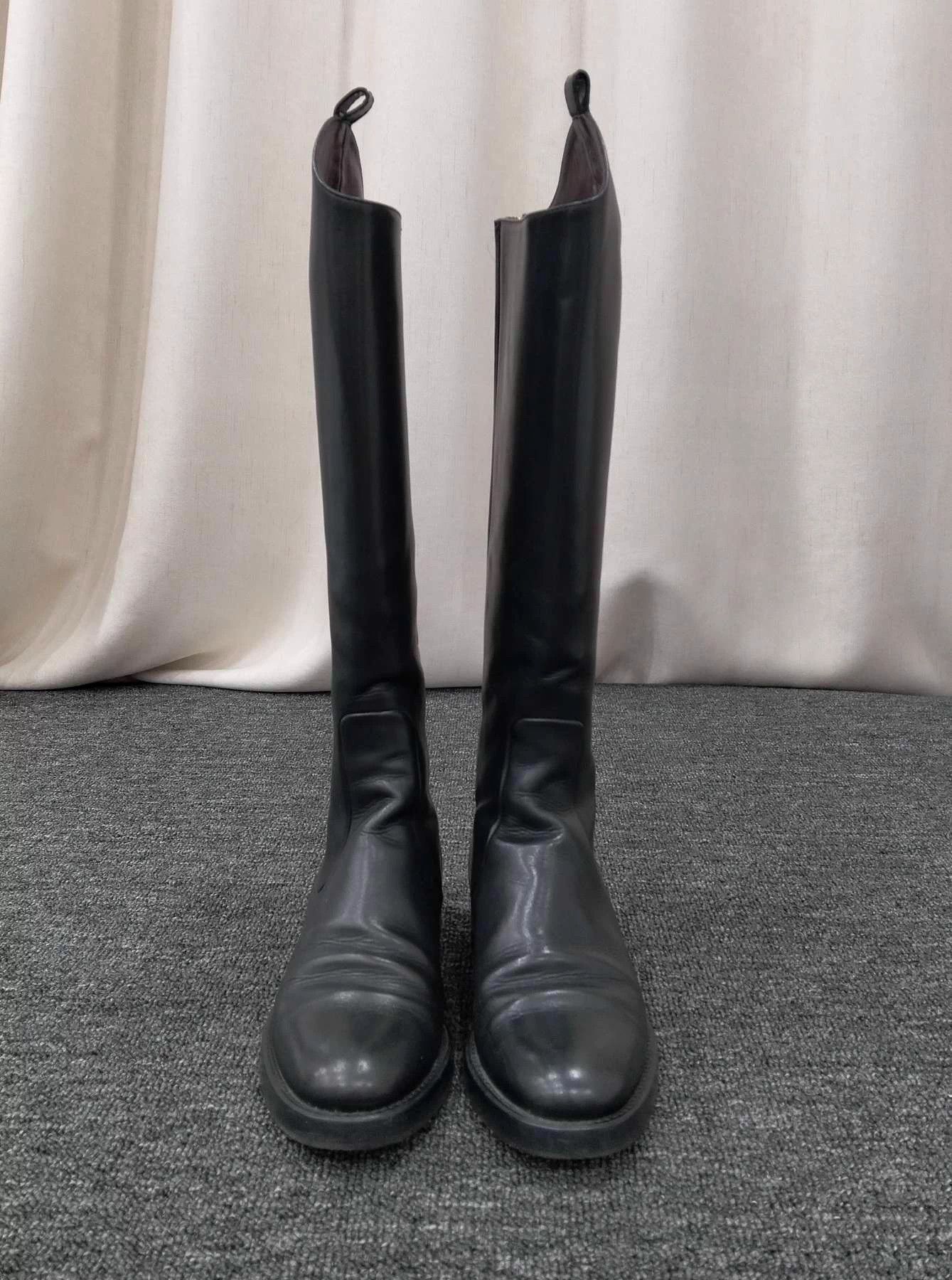 Gucci GUCCI Black Over-the-Knee Boots Women's 36 Size US 5.5 / IT 35.5 - 4 Thumbnail