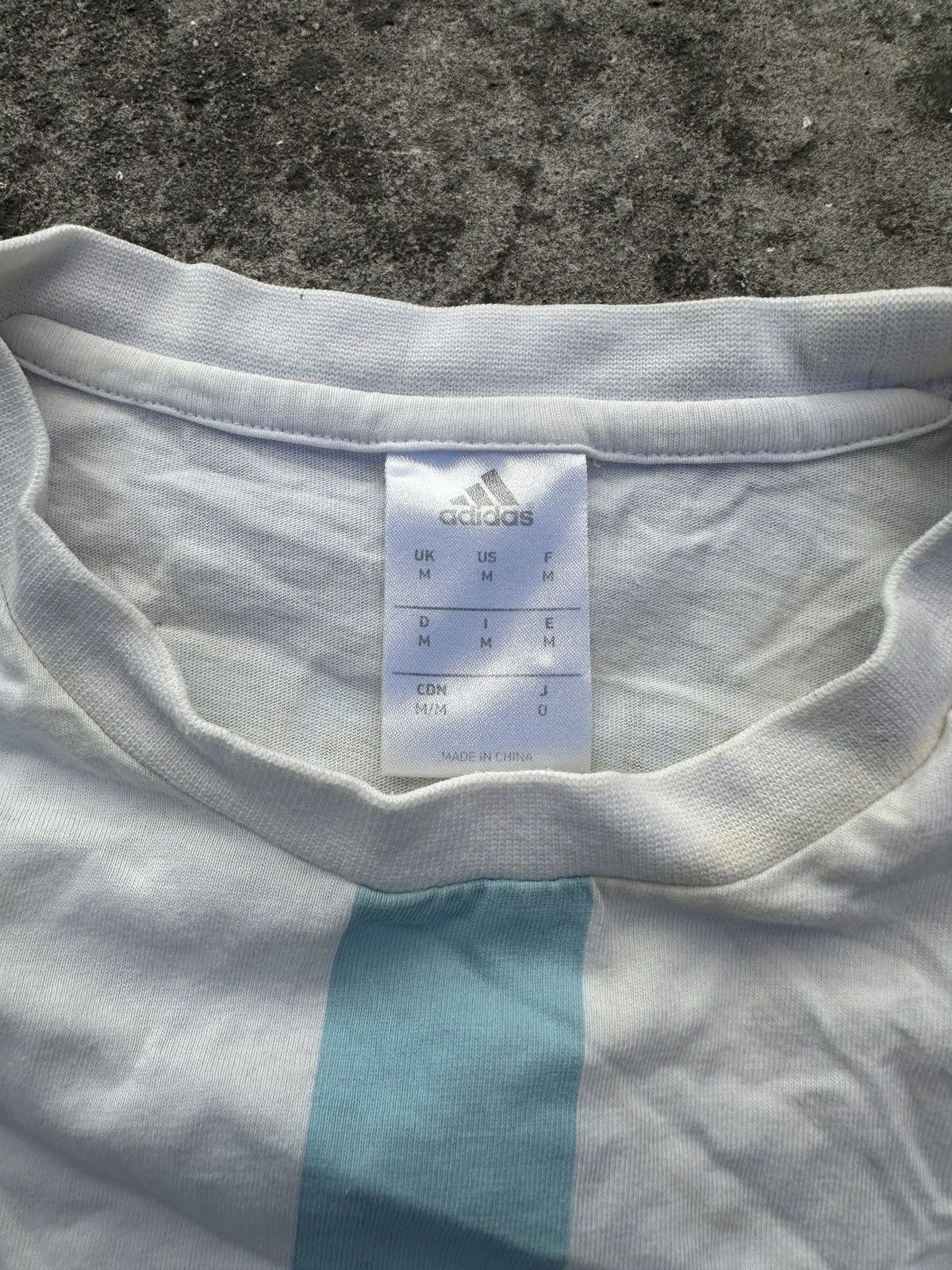 Adidas Adidas Messi 10 Argentina Soccer Jersey Blokecore Logo M Tee Size US M / EU 48-50 / 2 - 5 Thumbnail