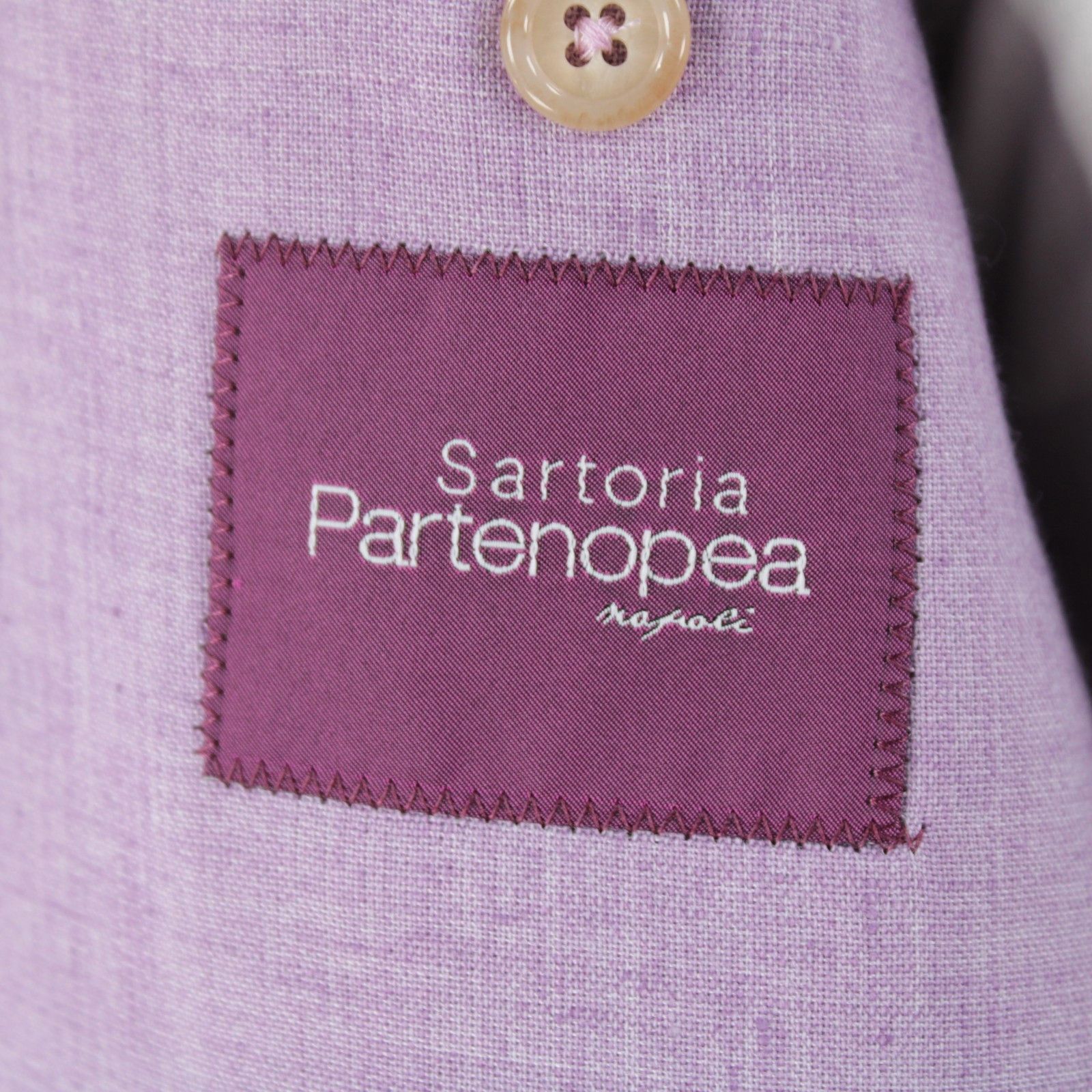 Sartoria Partenopea Sartoria Partenopea Sport Coat Size 44 Regular US in Purple Size 44R - 8 Thumbnail