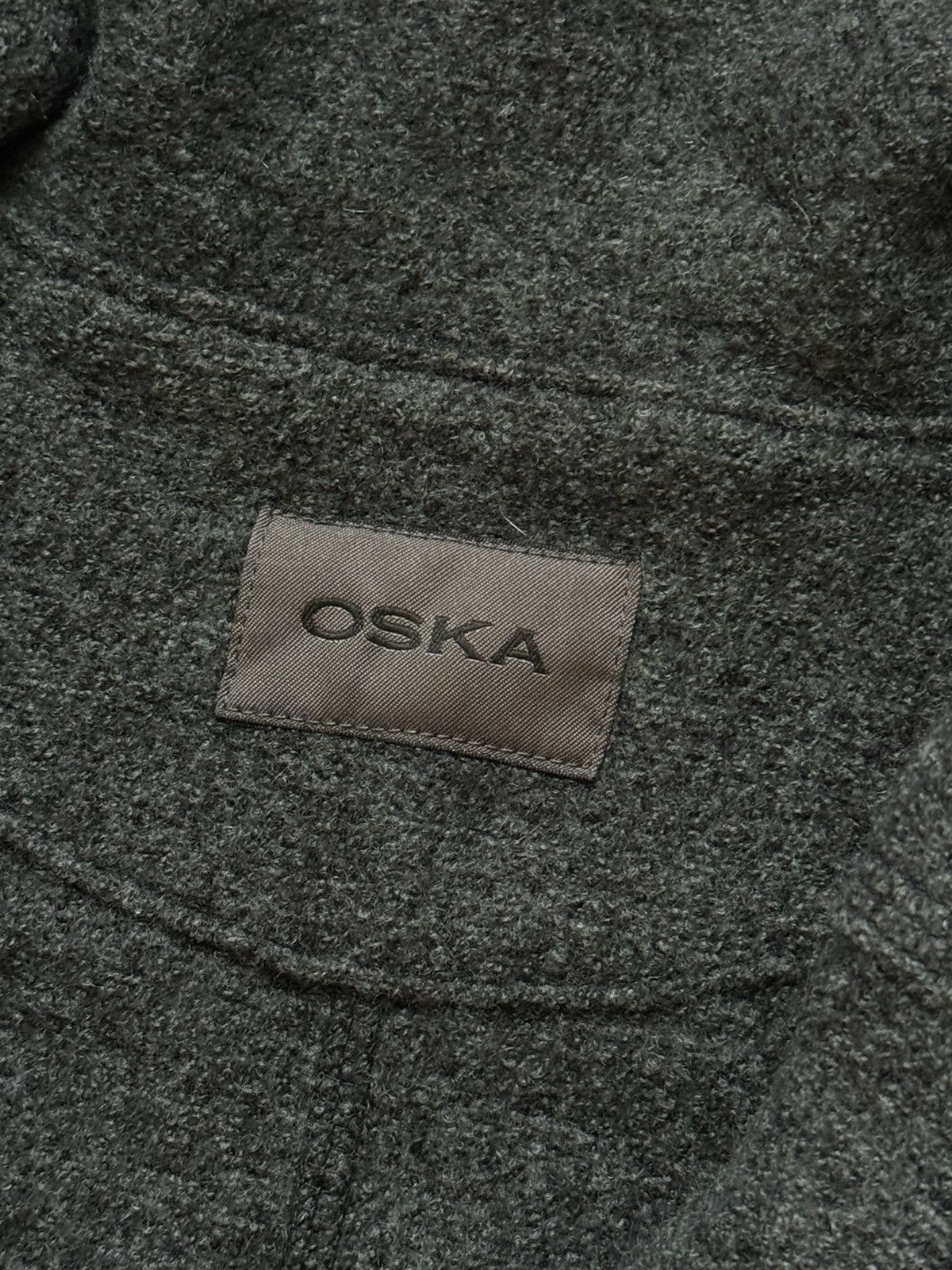 Designer × Vintage Oska 1 boiled Moessmer sleeveless coat vest jacket cape Size S / US 4 / IT 40 - 11 Thumbnail