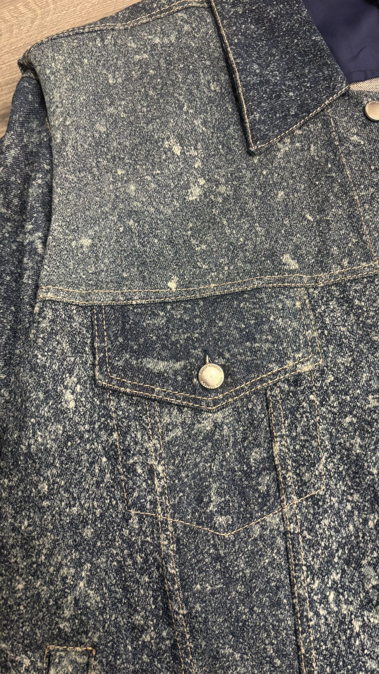 Bianca Saunders Bianca Saunders Blue Denim Lexxus Jacket Size US L / EU 52-54 / 3 - 4 Thumbnail