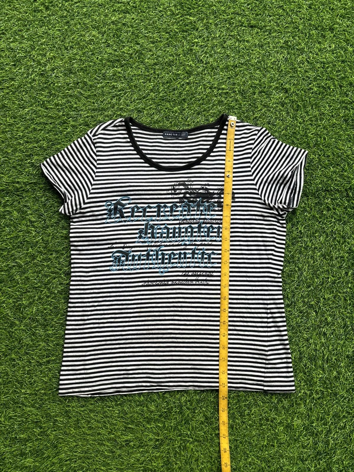 Hysteric Glamour Y2k Hang Ten Stripe Ifsix Punk Style Tshirt Size L / US 10 / IT 46 - 8 Thumbnail