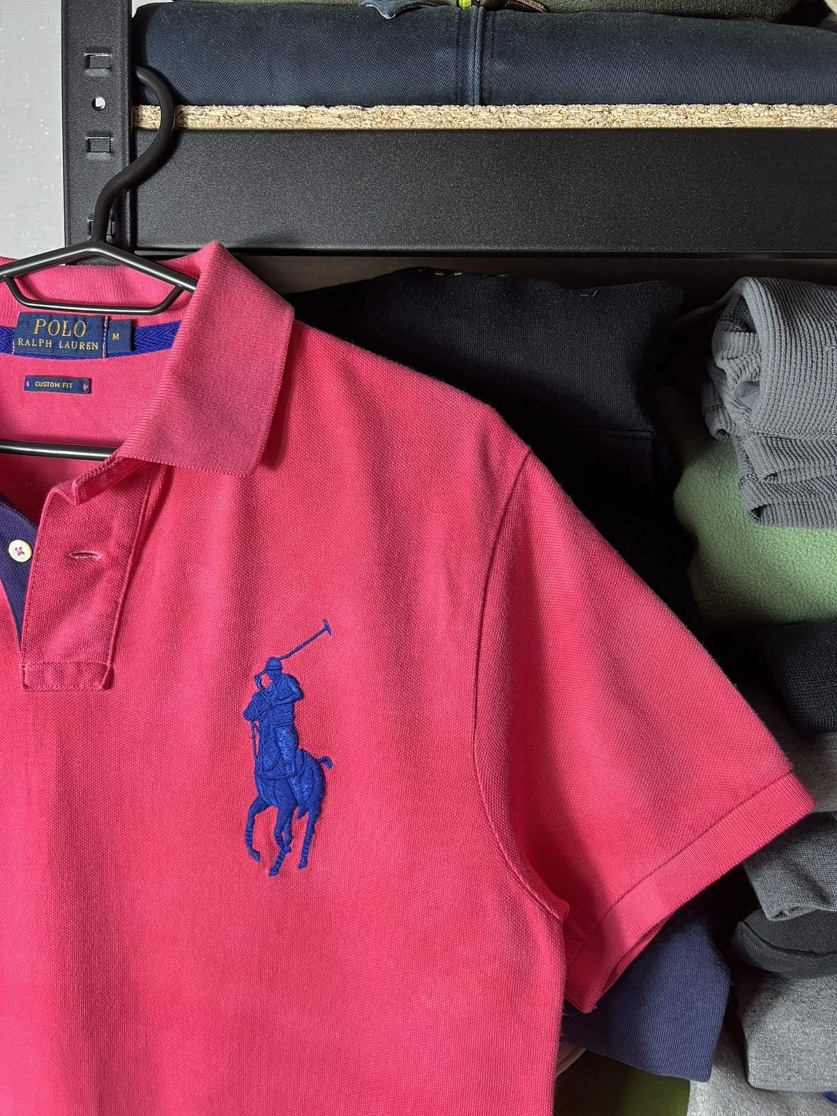 Polo Ralph Lauren Ralph Lauren Pink Polo Shirt M – Distressed / Faded Look Size US M / EU 48-50 / 2 - 6 Thumbnail
