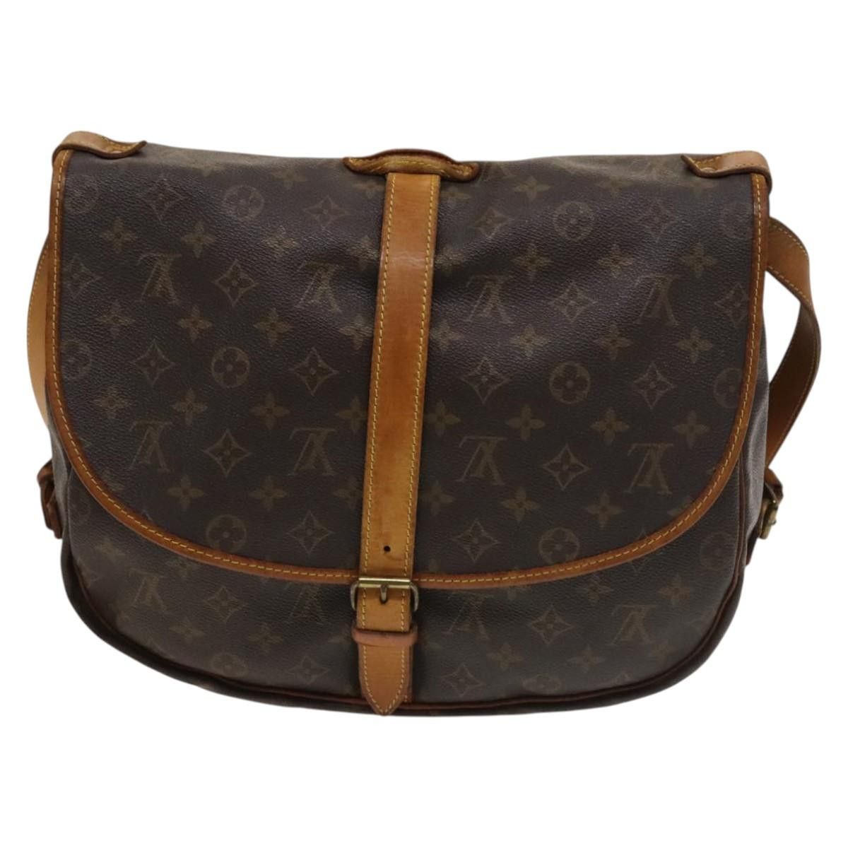 Louis Vuitton LOUIS VUITTON Monogram Saumur 35 Shoulder Bag M42254 Size ONE SIZE - 2 Thumbnail