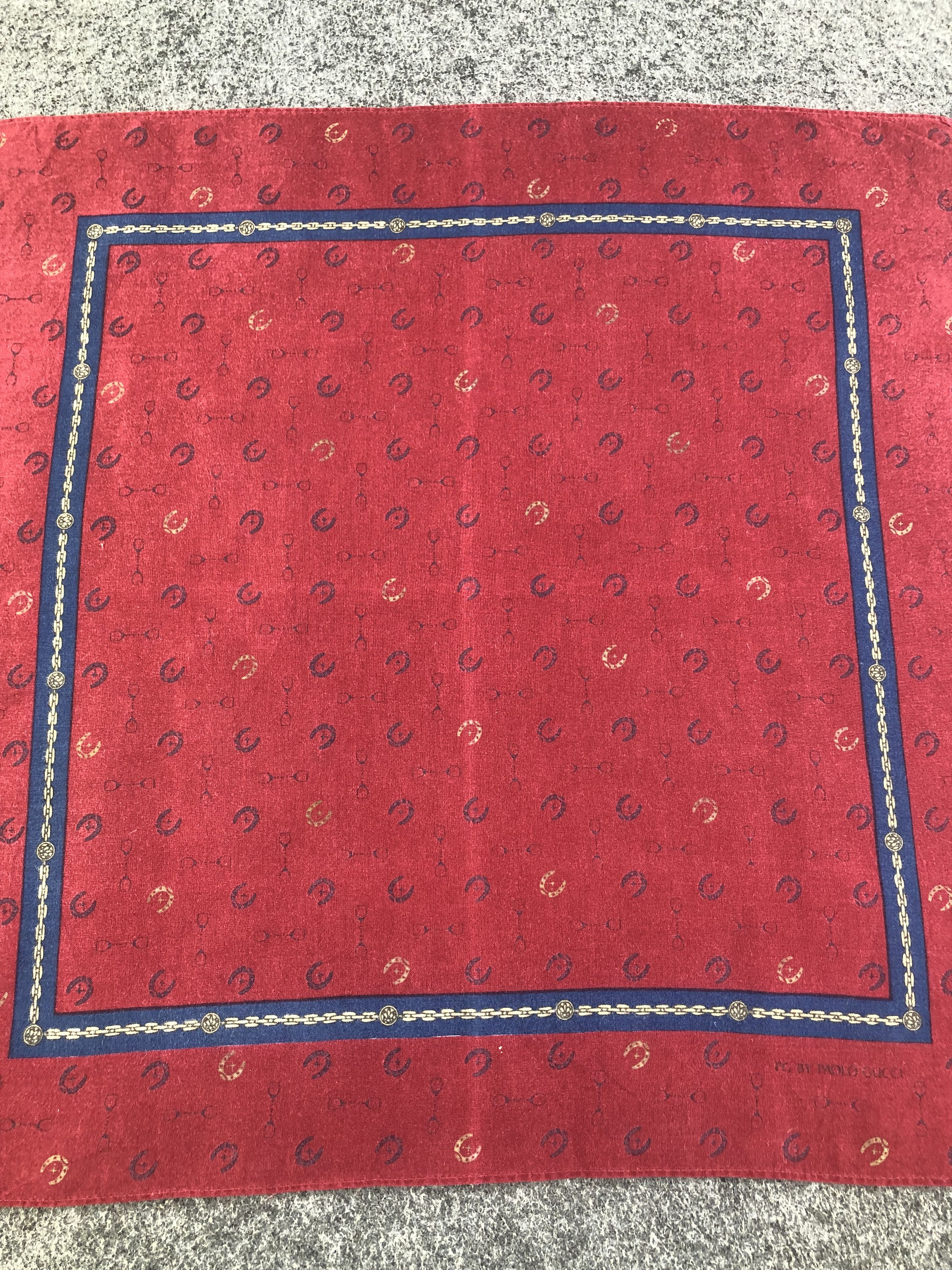 Paolo Gucci Paolo Gucci Handkerchief / Bandana / Neckerchief Size ONE SIZE - 6 Thumbnail