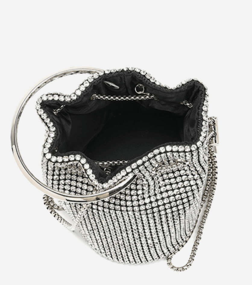 Japanese Brand Crystal Rhinestone Bon Bon Bag Size ONE SIZE - 4 Thumbnail