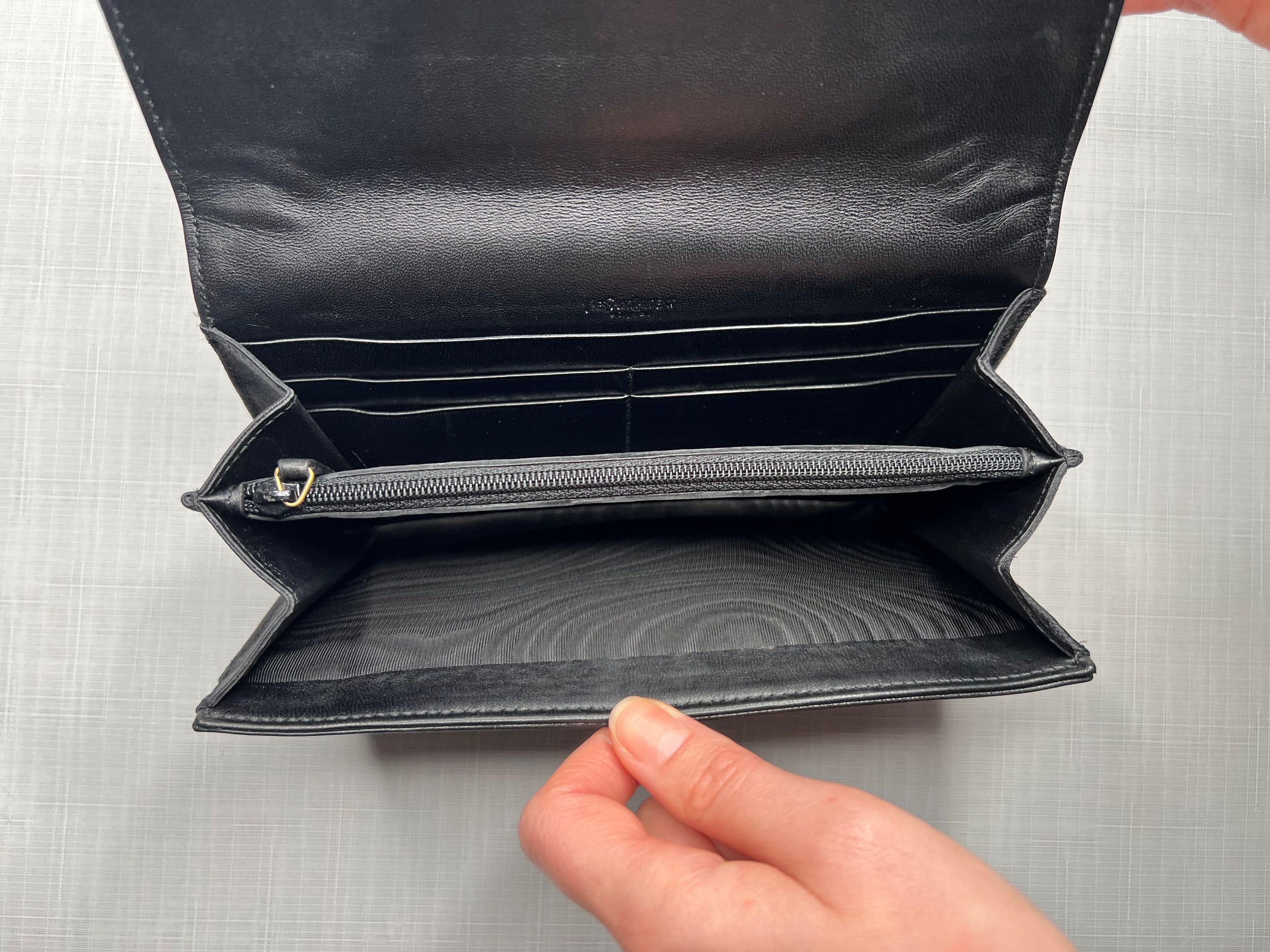 Yves Saint Laurent Yves Saint Laurent Muse Leather Wallet Size ONE SIZE - 6 Thumbnail