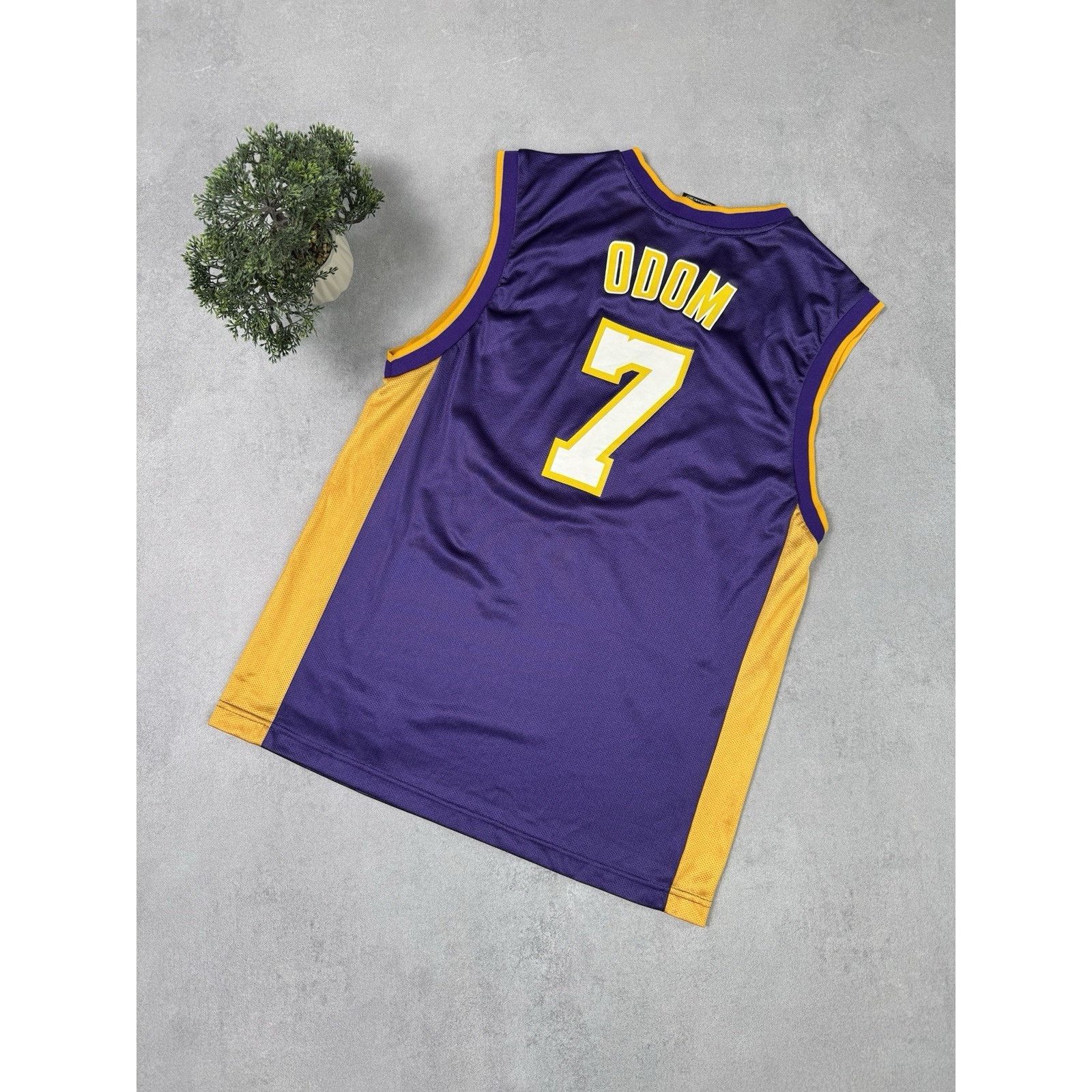 Reebok Reebok Los Angeles Lakers Lamar Odom Jersey Size M Purple Size US M / EU 48-50 / 2 - 11 Thumbnail