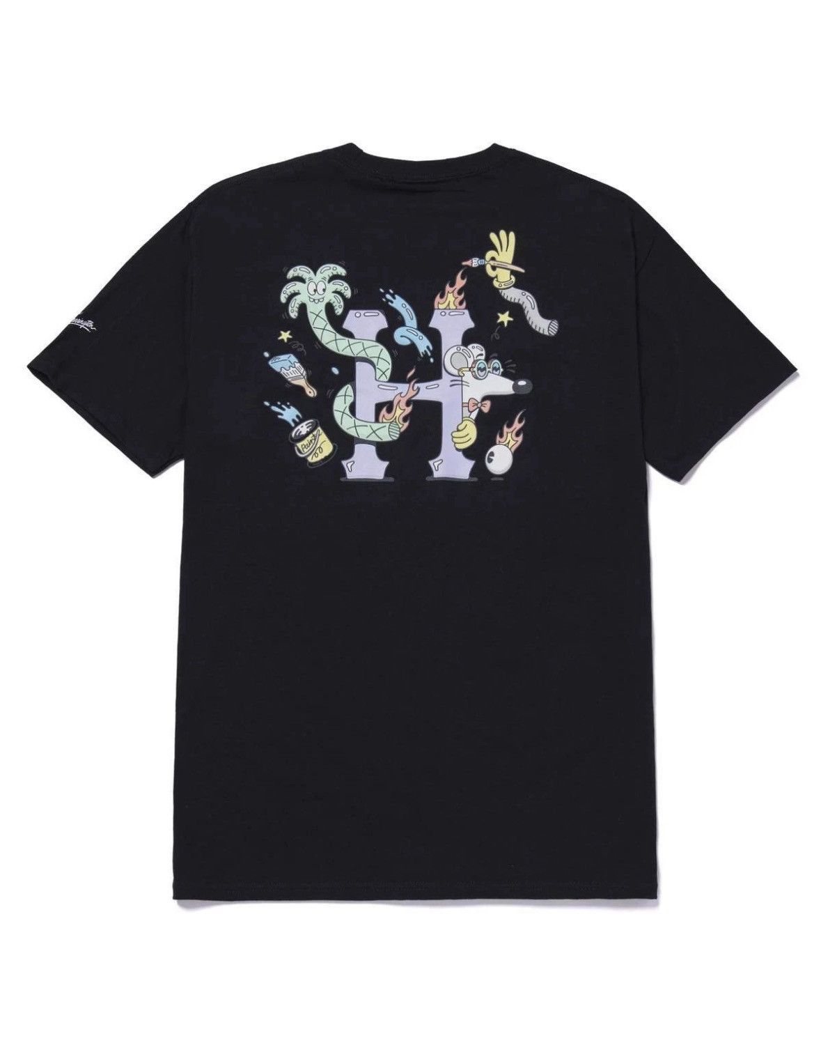 Huf HUF x Steven Harrington H Logo T-shirt (Size Medium) Mello Size US M / EU 48-50 / 2 - 1 Thumbnail