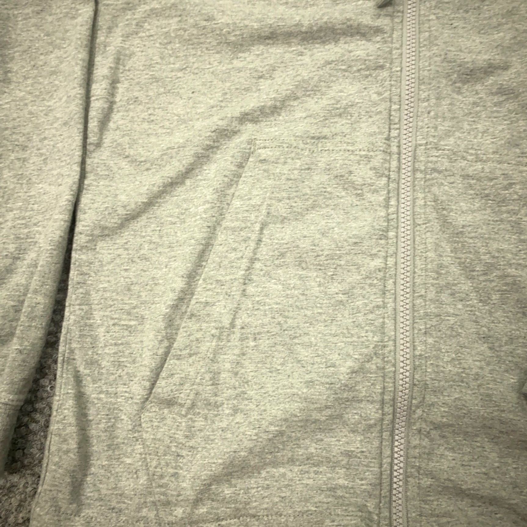 Nike VINTAGE Nike Women's Hoodie S Gray Fleece Zip Sweatshirt Casual Outdoor Activewear Size S / US 4 / IT 40 - 3 Thumbnail