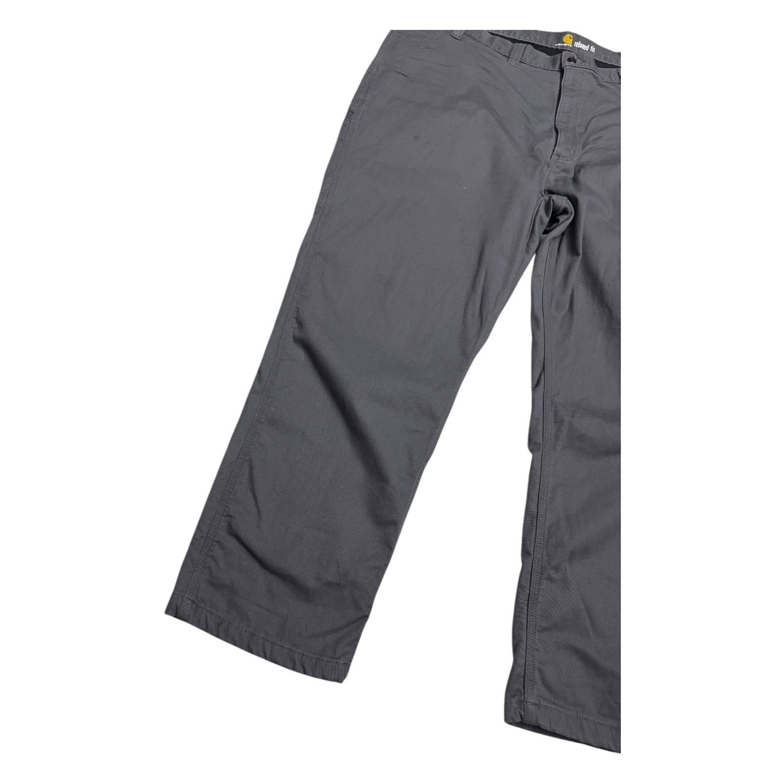Carhartt CARHARTT Relaxed Fit Lined Winter Work Casual Pants 48x32 Size US 44 / EU 60 - 6 Thumbnail