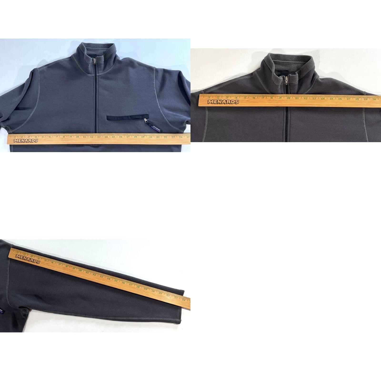 Patagonia VINTAGE Patagonia Men’s 1/4 Zip Long Sleeve Fleece Pullover Pullover Shirt Adult Large Gray Pockets Thermal Hiking Mens Size US L / EU 52-54 / 3 - 9 Thumbnail