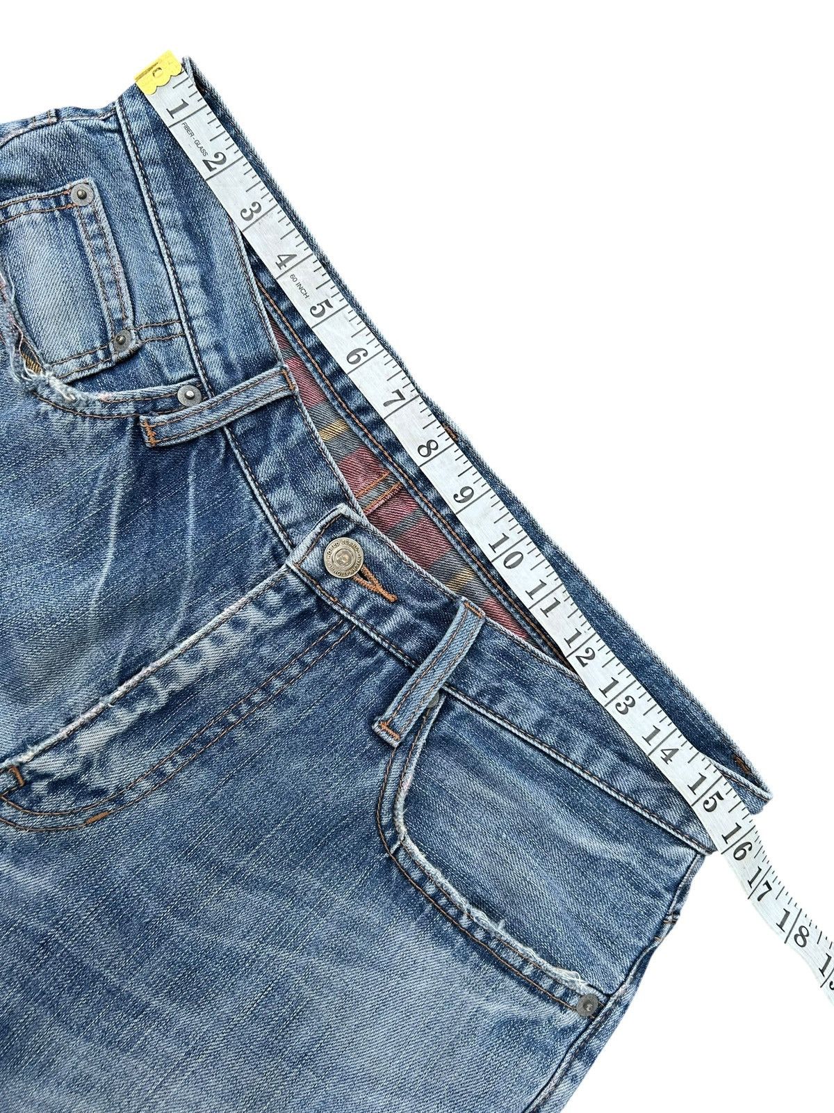 Kapital Vintage Takeo Kikuchi Japanese Distressed Denim Jeans Size US 32 / EU 48 - 17 Thumbnail