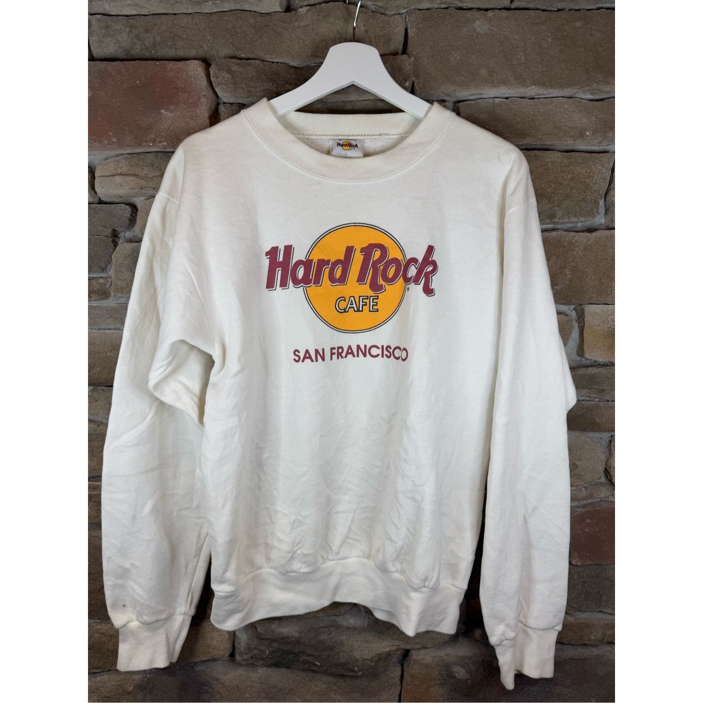 Vintage Size S vintage 1990s Hard Rock Cafe San Francisco Sweatshirt Size US S / EU 44-46 / 1 - 1 Thumbnail