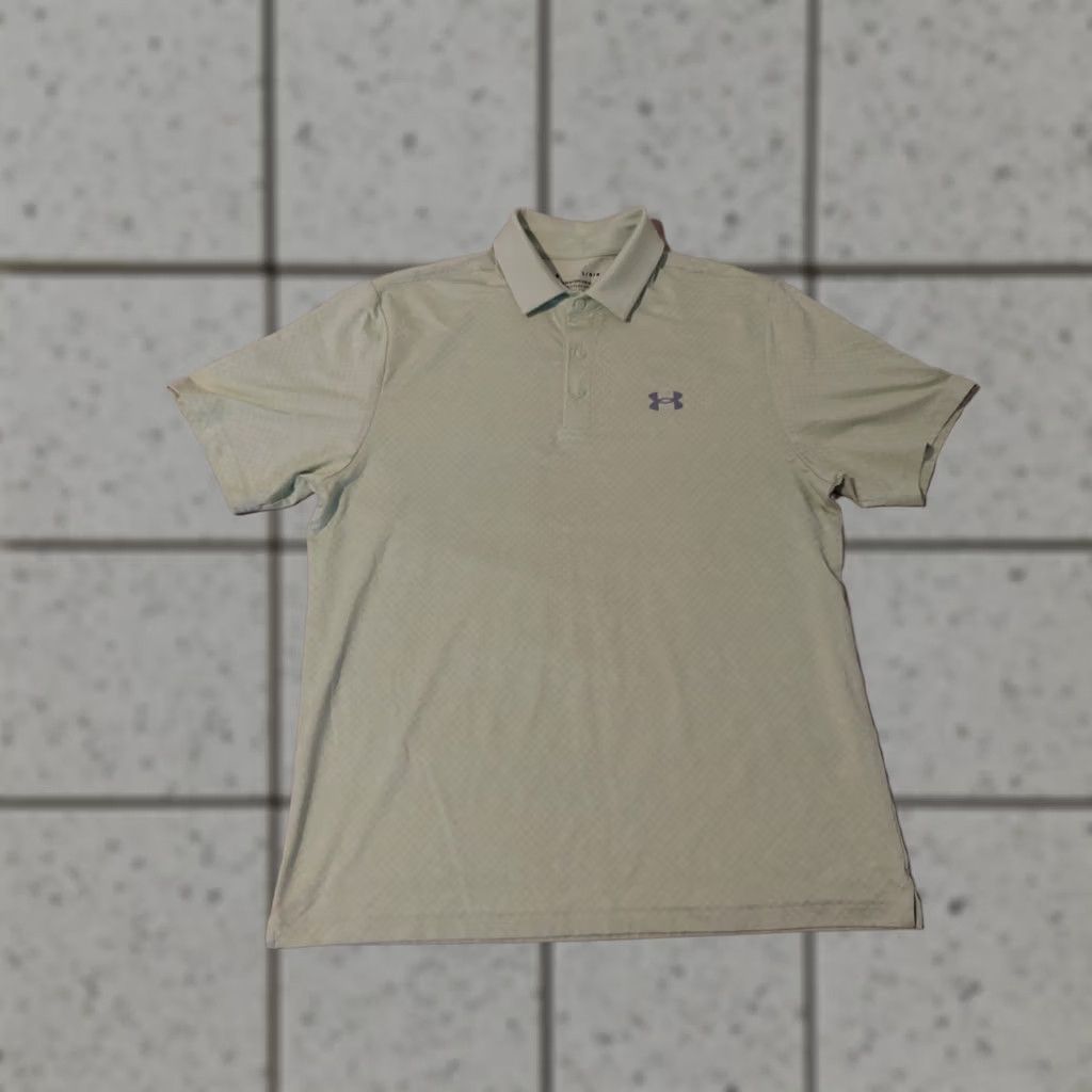 Under Armour VINTAGE? Under Armour Polo Shirt L Mens Green Athletic Golf Size US L / EU 52-54 / 3 - 1 Thumbnail