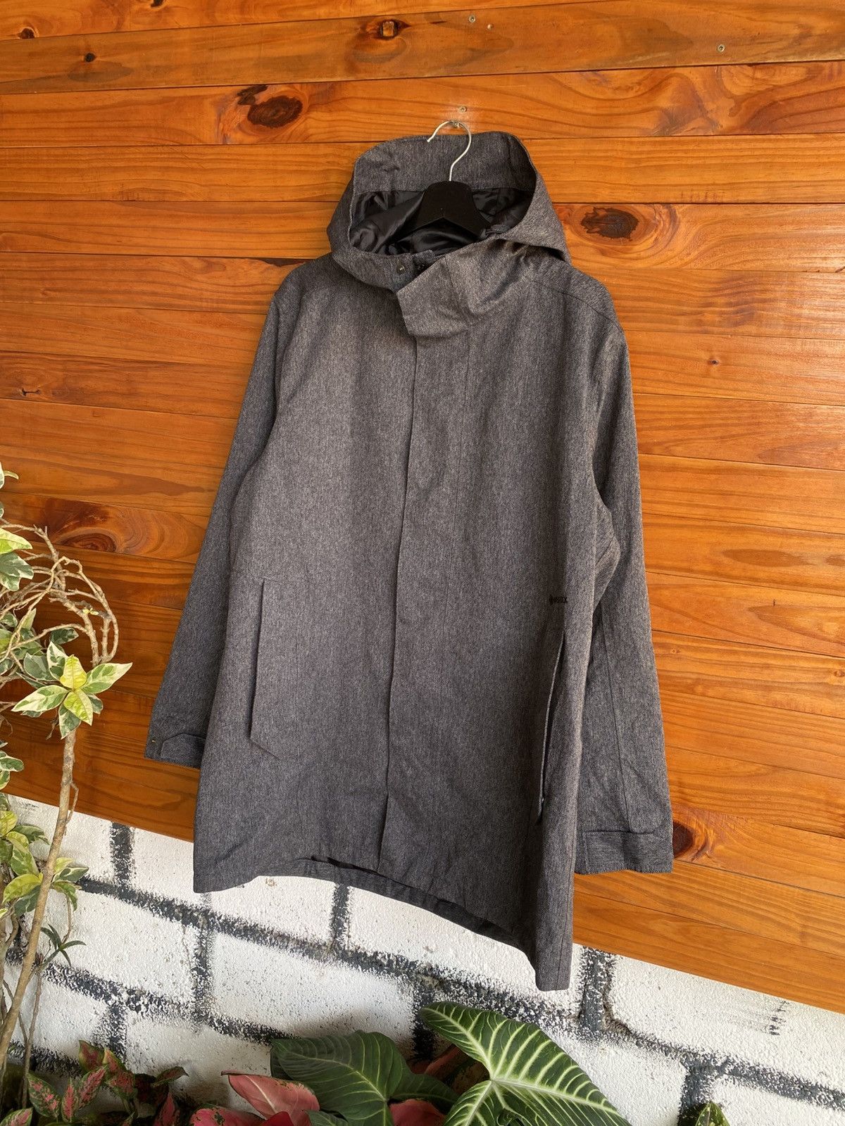 Goretex Foxfire GORE-TEX Hooded Coat Grey Outdoor Waterproof Size US XL / EU 56 / 4 - 4 Thumbnail