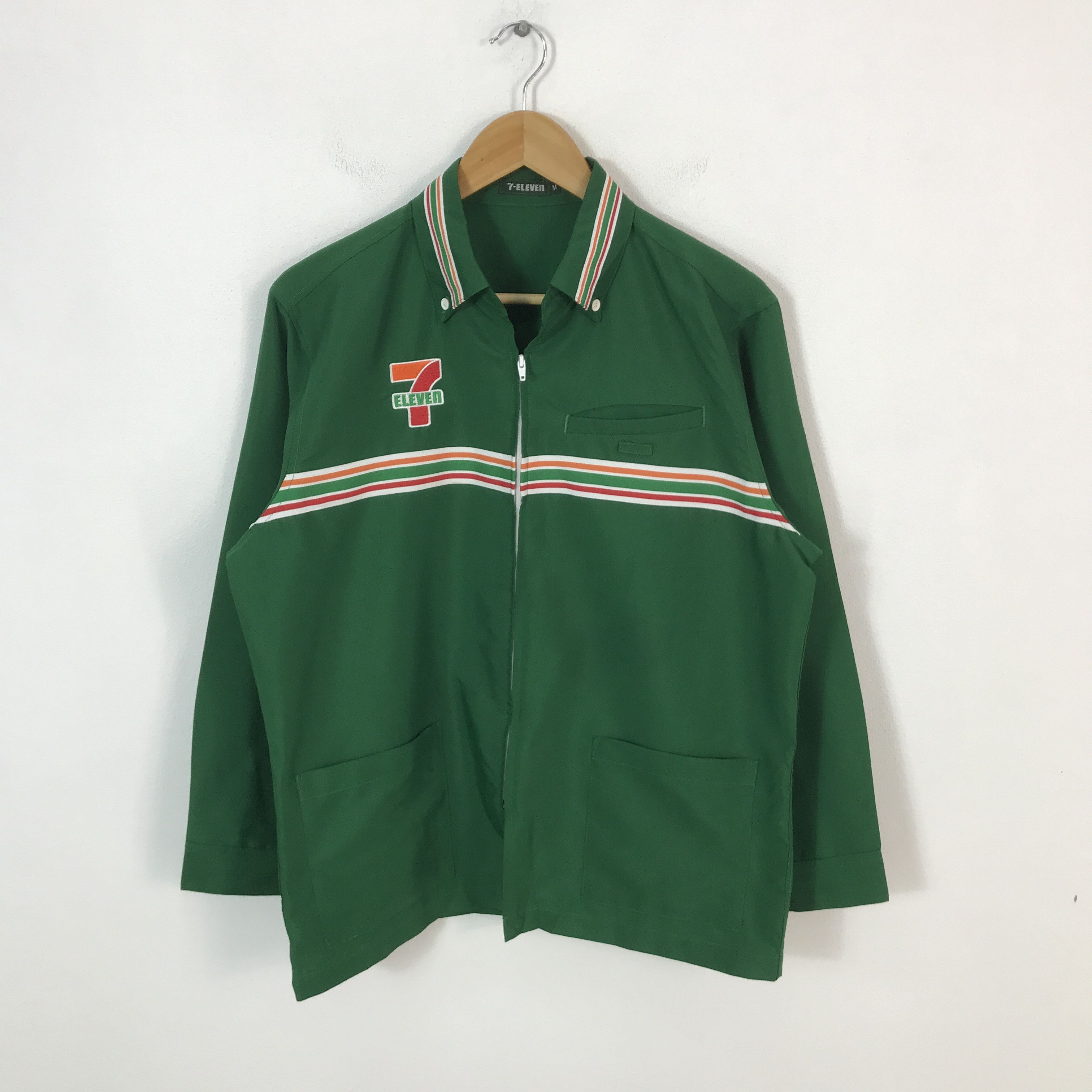 Japanese Brand vinatge 7 eleven japan Shirt jacket Size US M / EU 48-50 / 2 - 2 Thumbnail