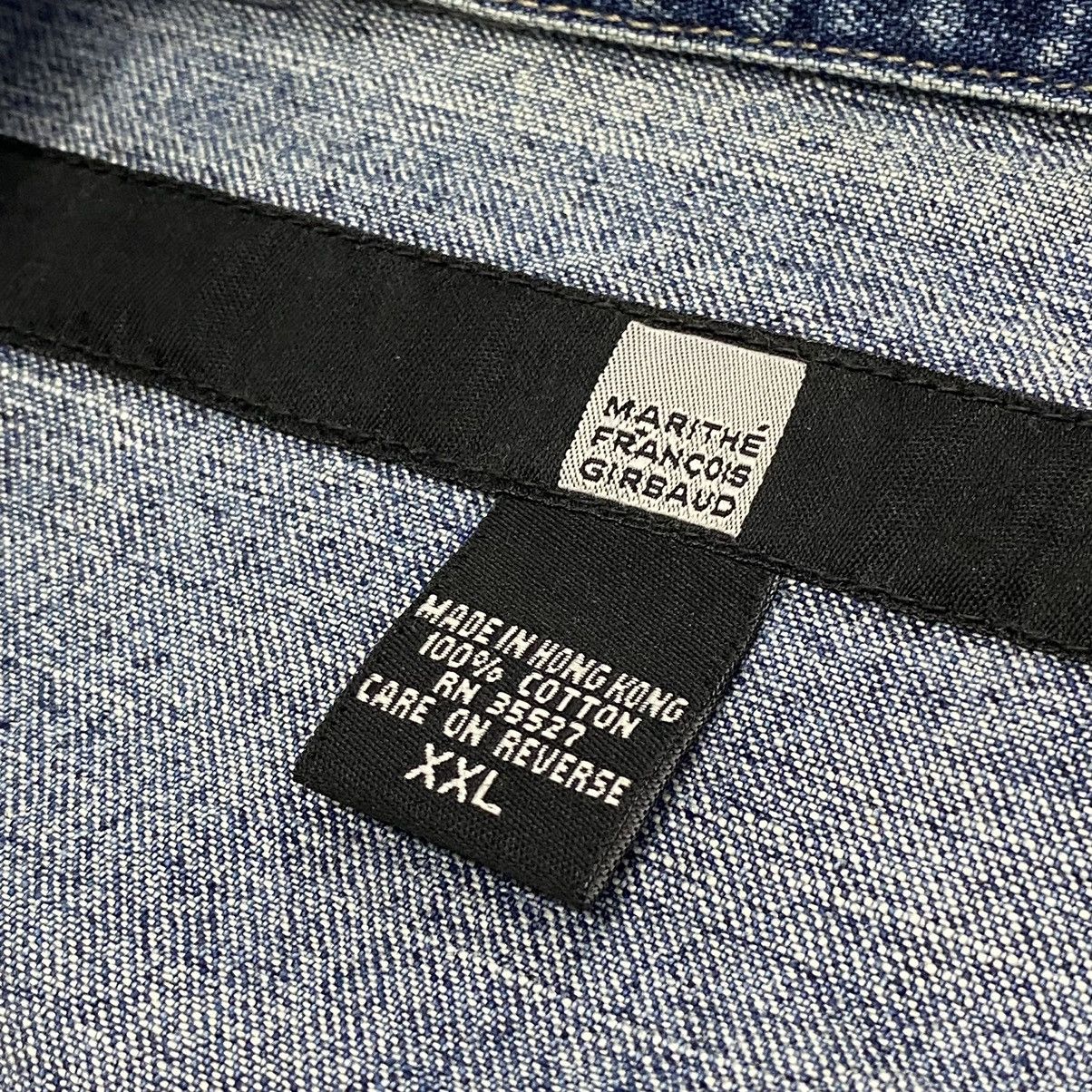 Japanese Brand Vintage Marithe Francois Girbaud Blue Denim Chire Jacket Size US XXL / EU 58 / 5 - 7 Thumbnail