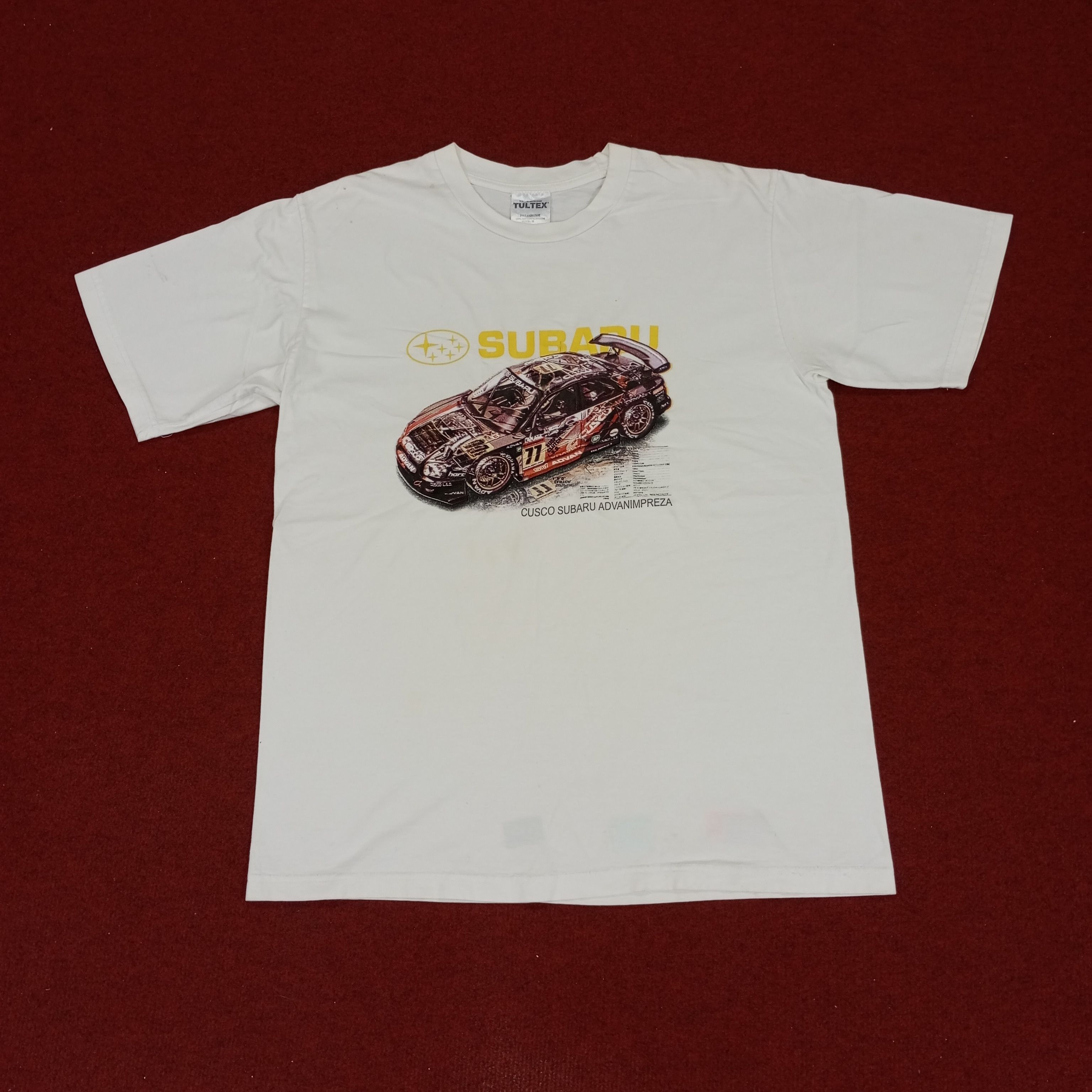 Japanese Brand × Vintage Subaru Advanimpreza Motorsports Racing Car Vintage Tshirt Size US M / EU 48-50 / 2 - 1 Thumbnail