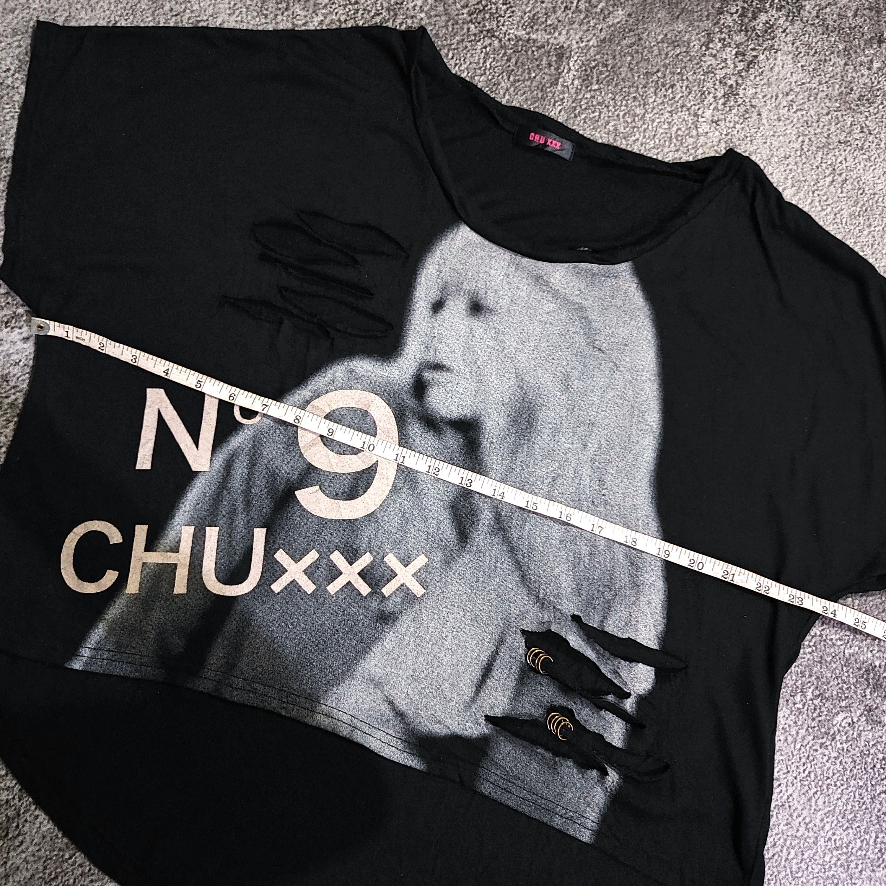 Hysteric Glamour Y2k CHU Xxx N°9 Punk Style Tee Size M / US 6-8 / IT 42-44 - 8 Thumbnail