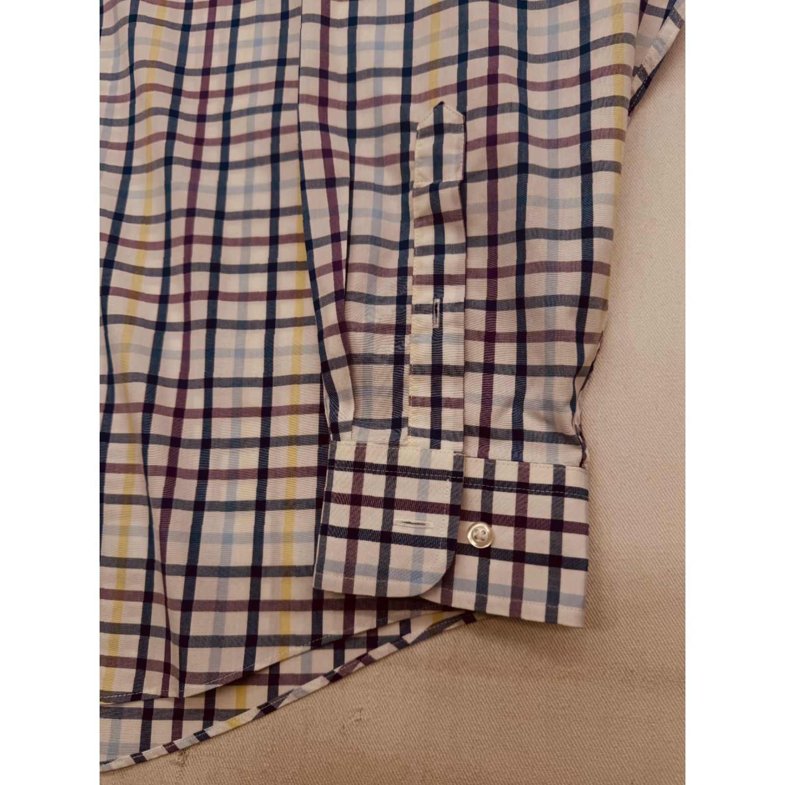 Jos. A. Bank JOS A BANK Long Sleeve Button Up Shirt Mens Large Checked Travelers Collection Multicolor Size US L / EU 52-54 / 3 - 5 Thumbnail