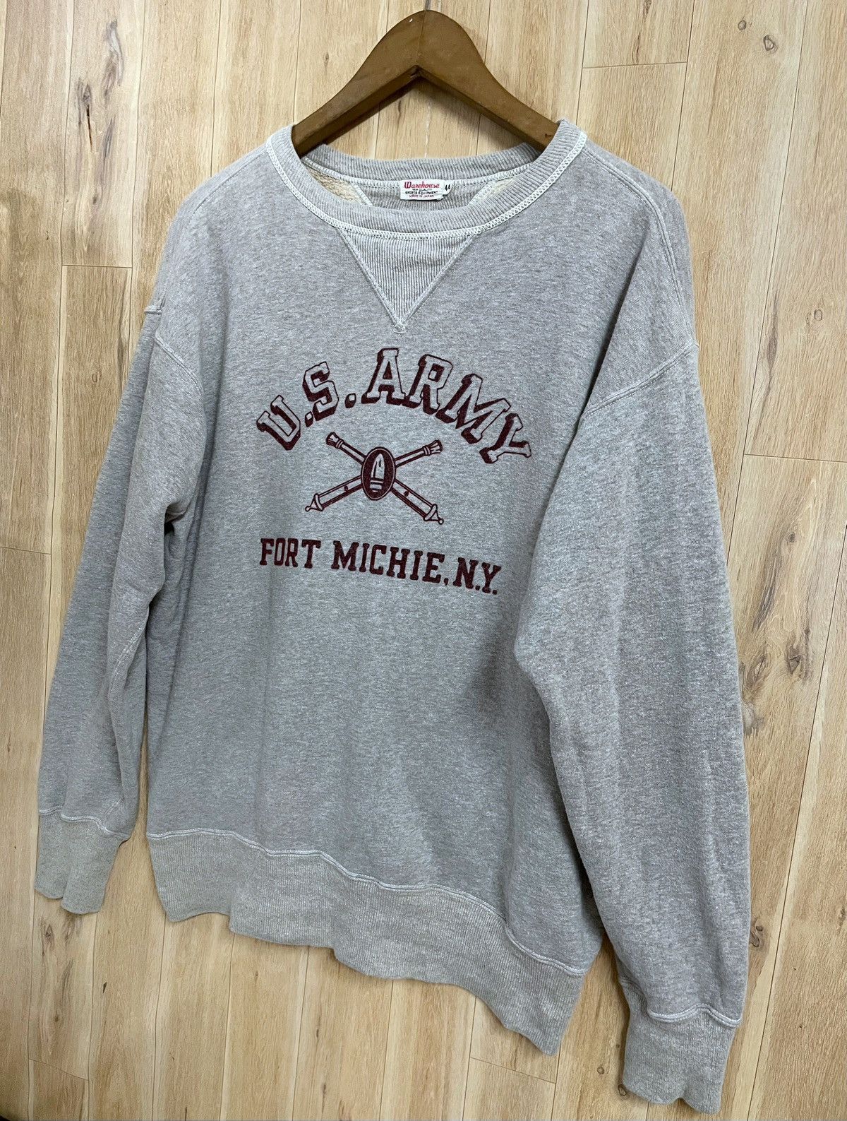 Vintage 60's Crewneck Military Sweatshirt by Warehouse XL