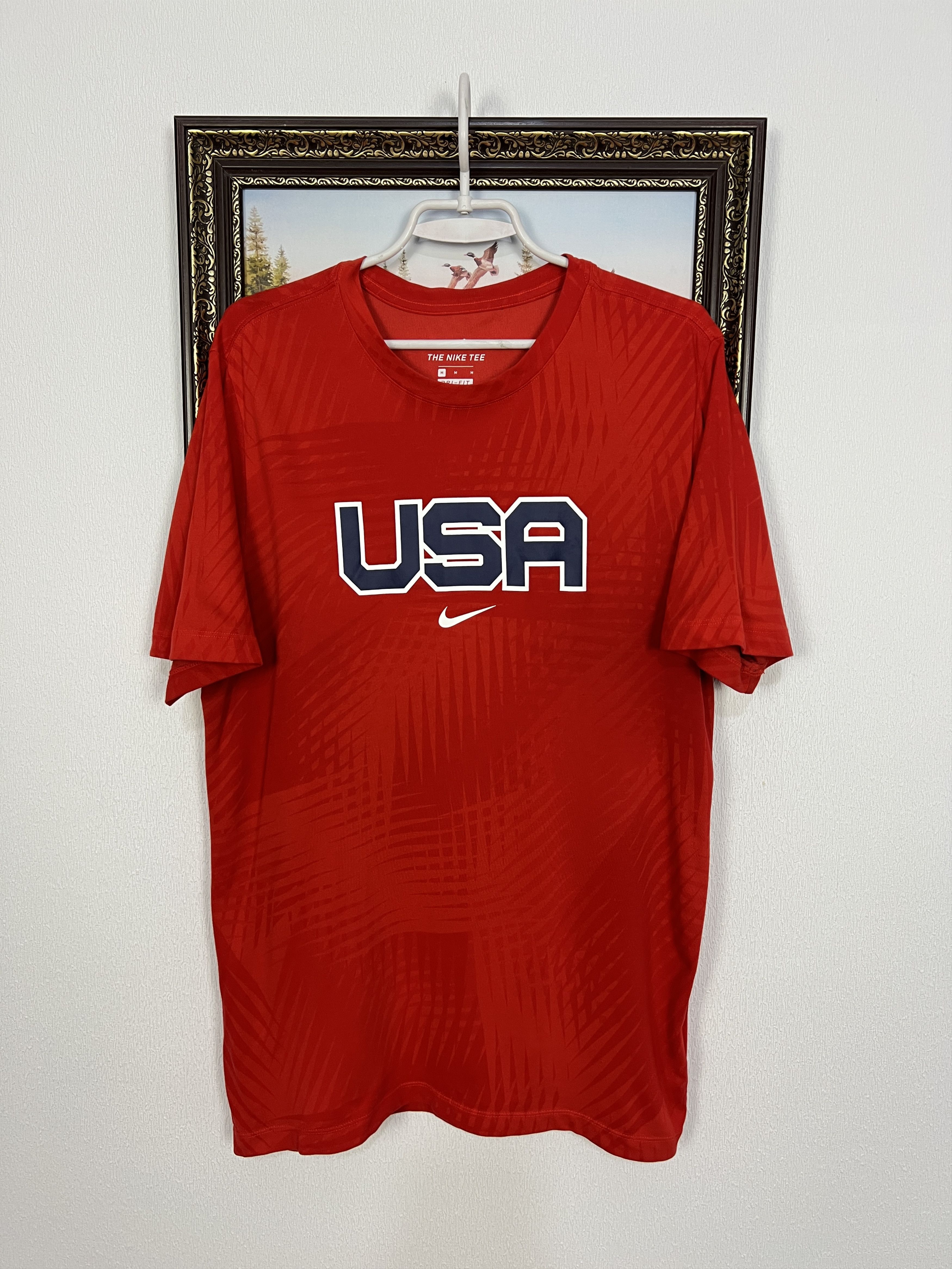 Nike Nike USA Tokyo Olympics Basketball Warm Up Jersey Shirt Size US M / EU 48-50 / 2 - 1 Thumbnail