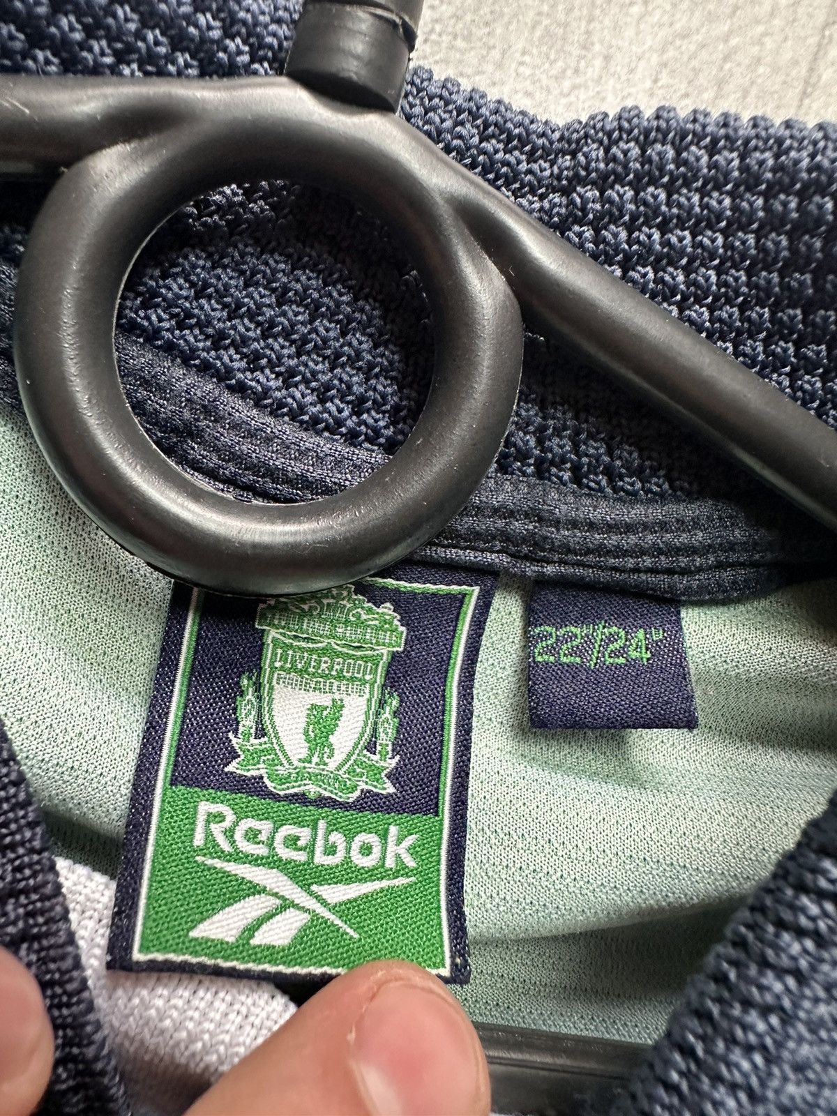 Reebok × Vintage Vintage Reebok Liverpool green rare jersey + shorts kids Size US XXS / EU 40 - 8 Thumbnail