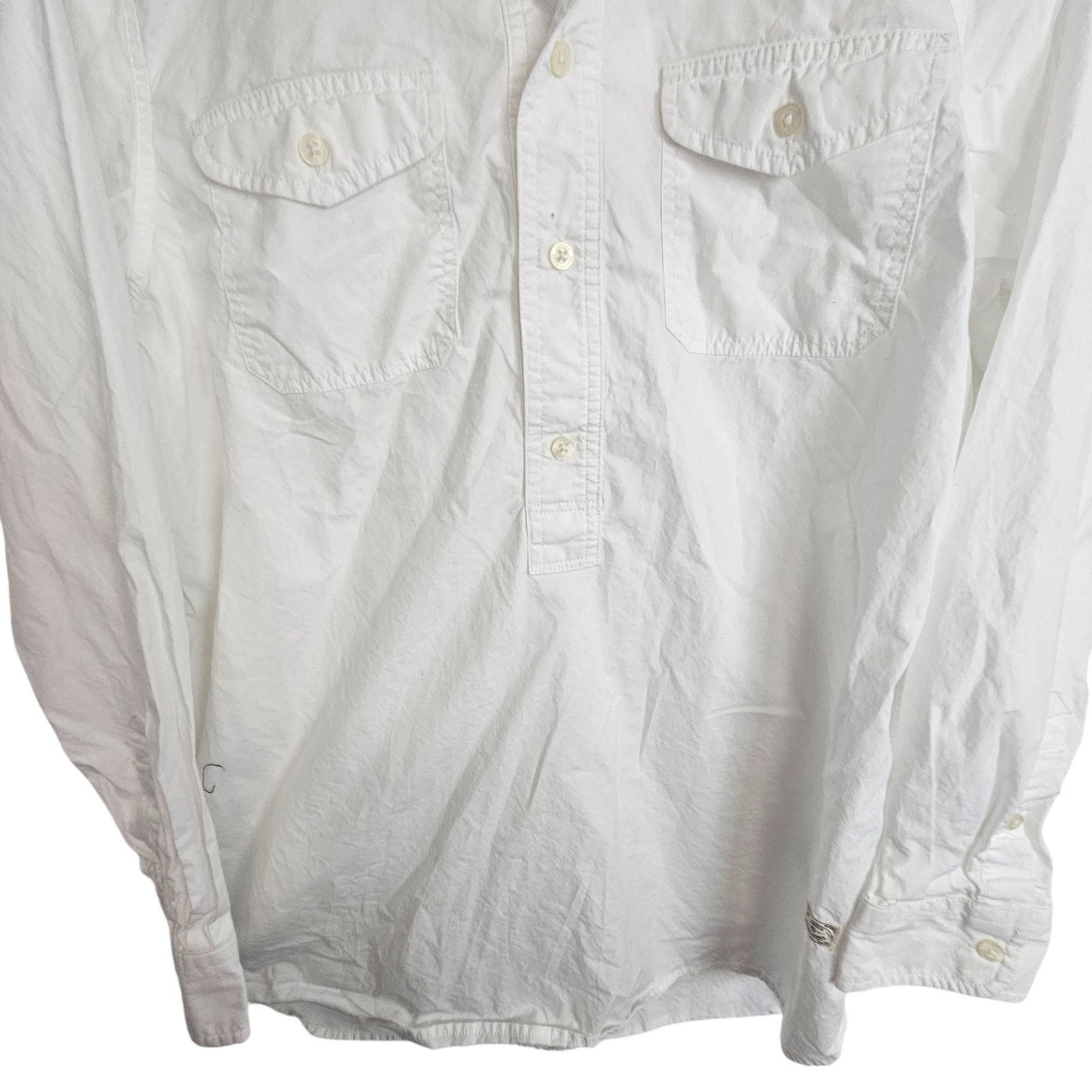 Lauren Ralph Lauren Lauren Ralph Lauren Womens Denim Shirt Size M Classic Preppy Size M / US 6-8 / IT 42-44 - 3 Thumbnail
