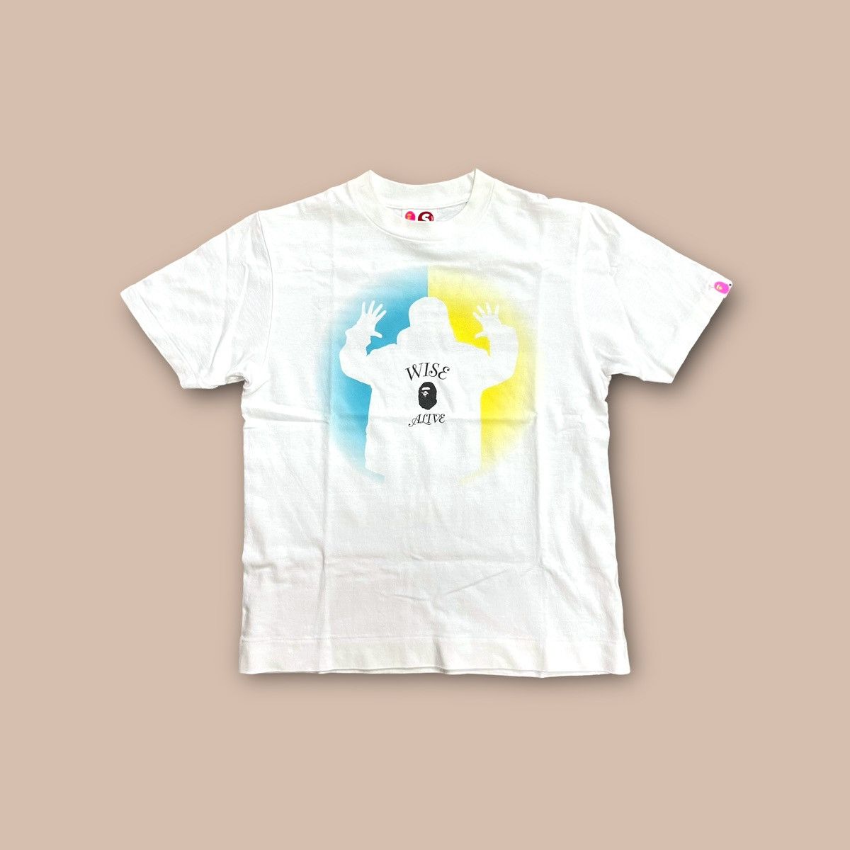 Bape OG 2007 Bape (B)ape Sounds "WISE ALIVE" Tee Size US S / EU 44-46 / 1 - 2 Thumbnail