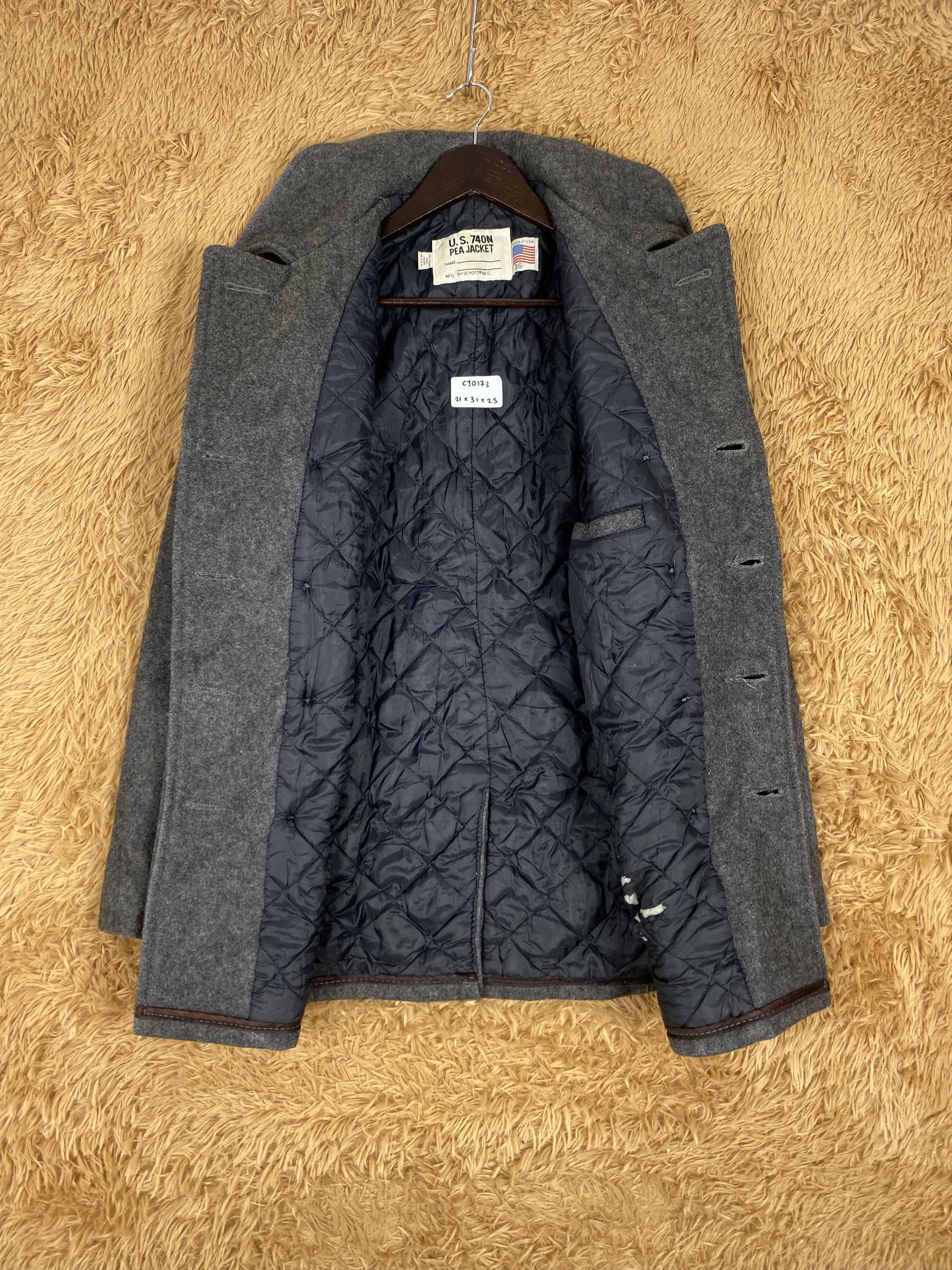 Vintage Vintage U.S 740N Pea Quilted Lining Jacket Size US S / EU 44-46 / 1 - 5 Thumbnail